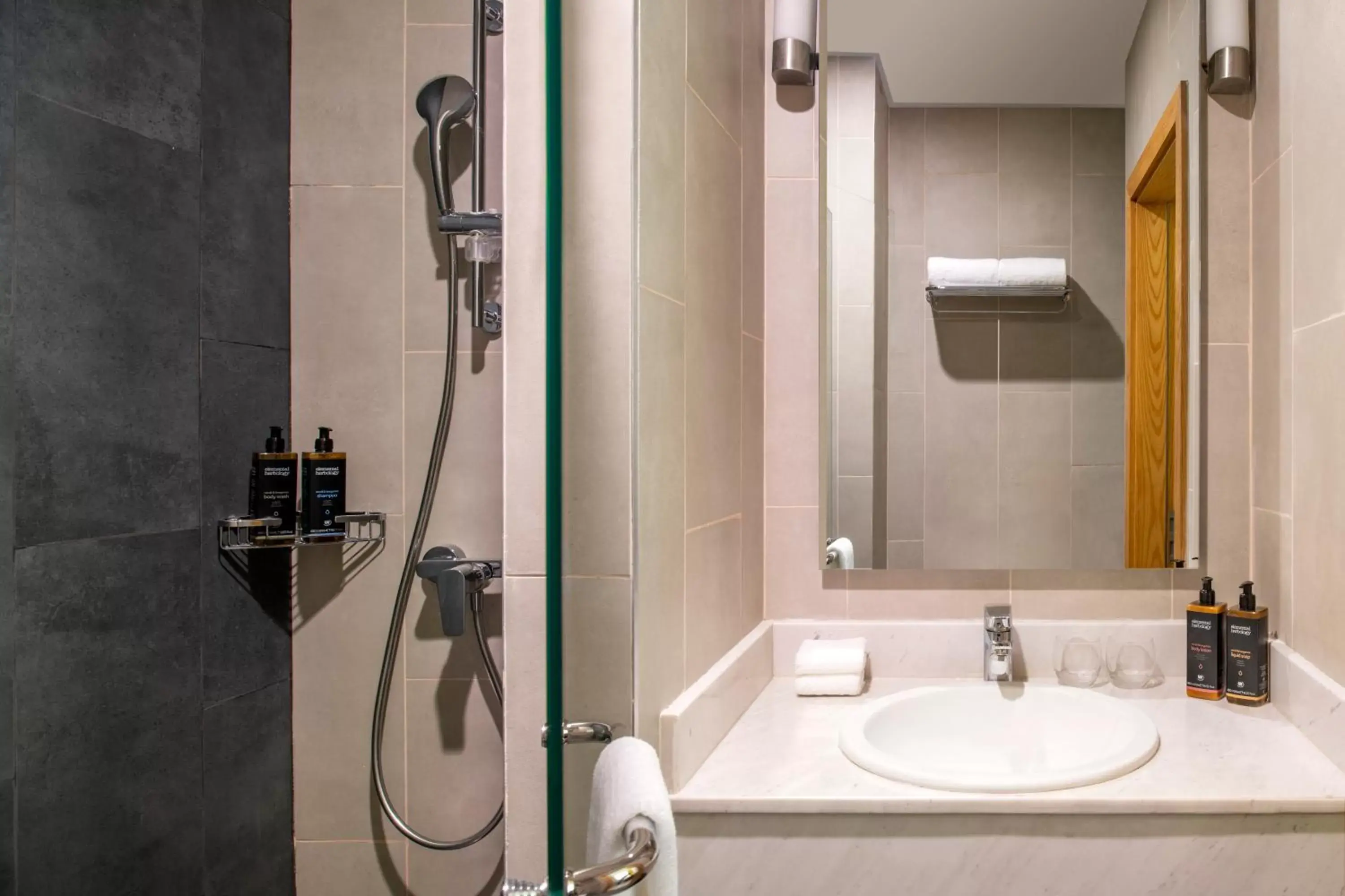 Property building, Bathroom in Adagio Doha