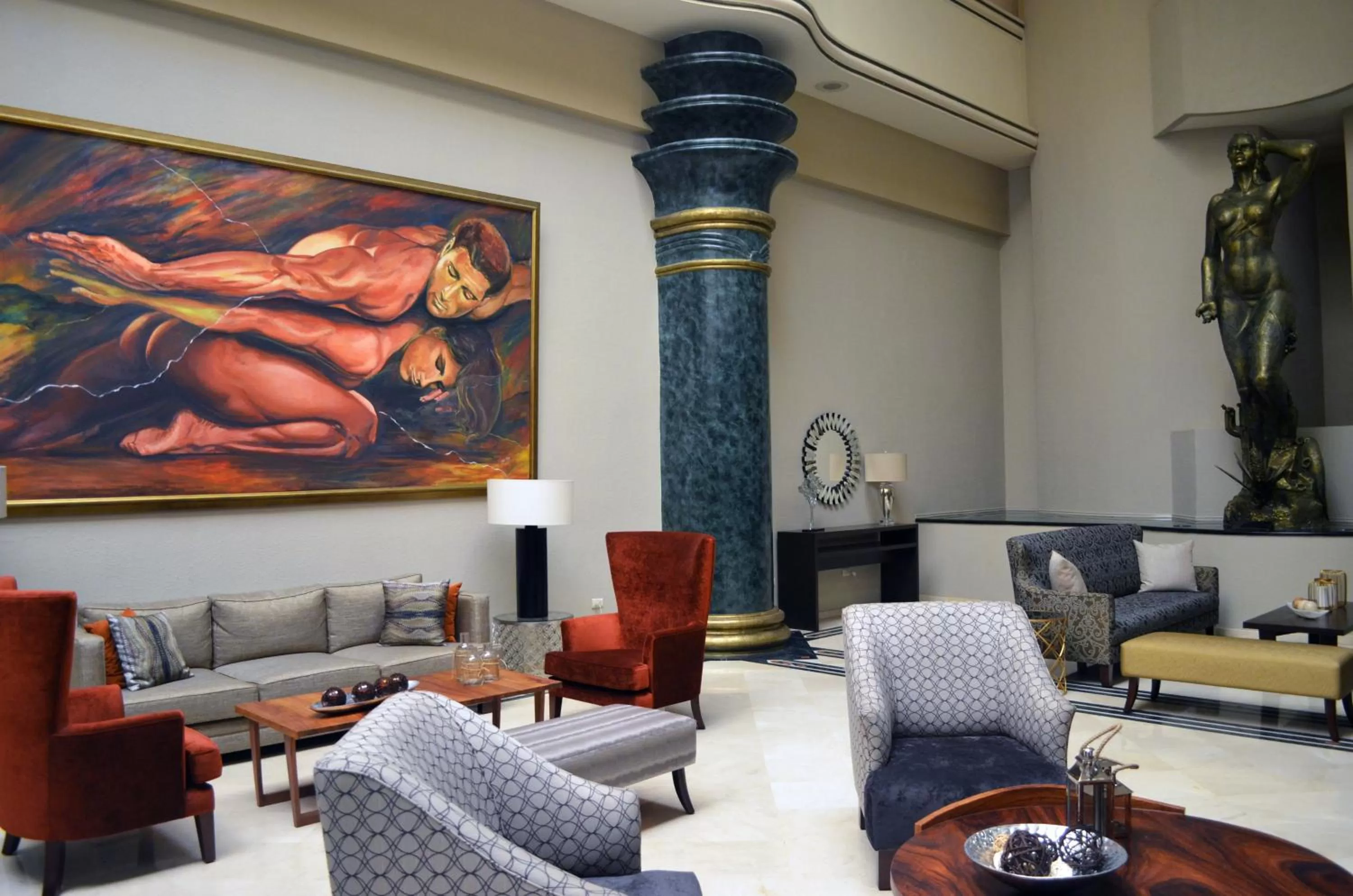 Lobby or reception in Hotel San Marcos Grand