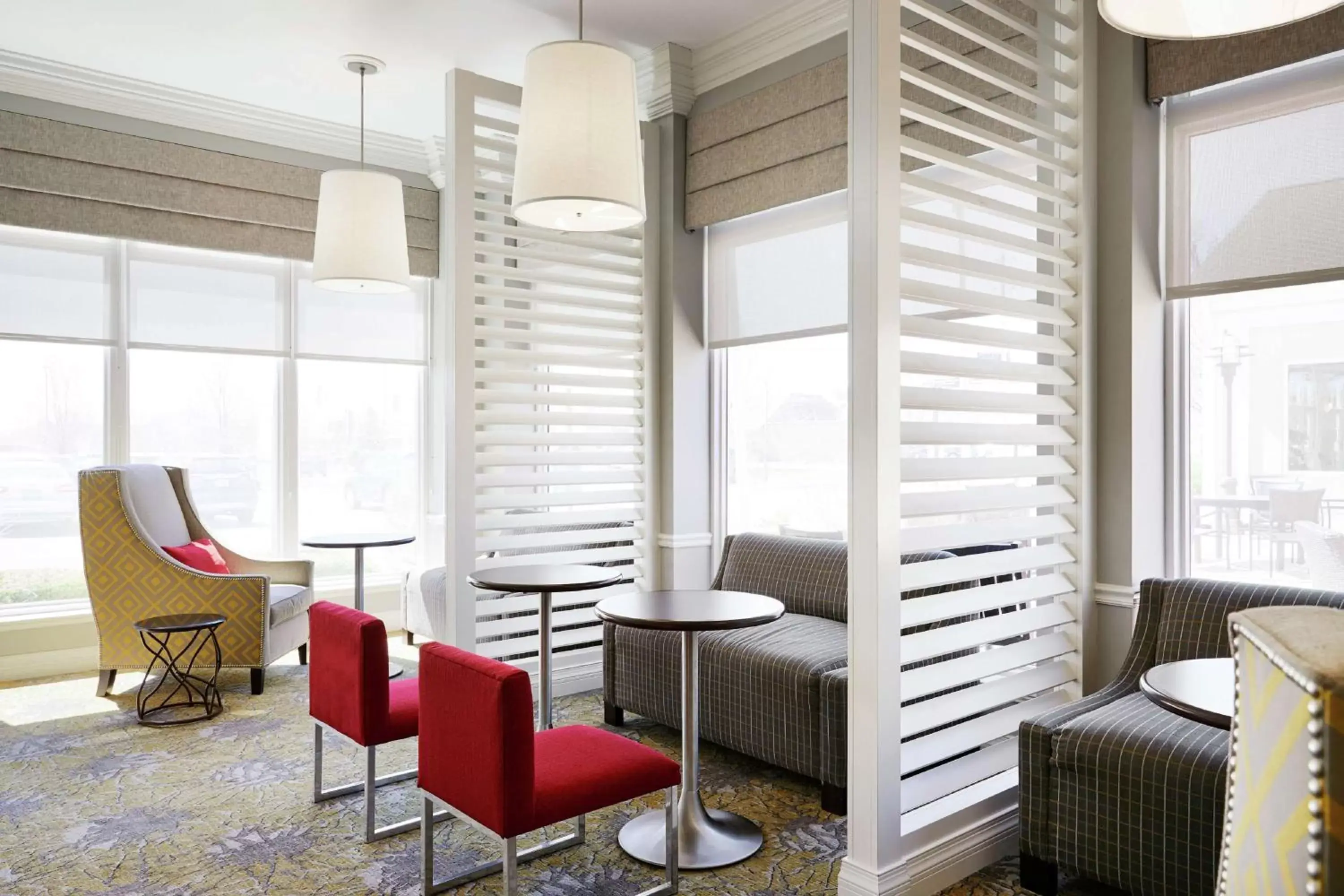 Lobby or reception, Seating Area in Hilton Garden Inn Champaign/ Urbana