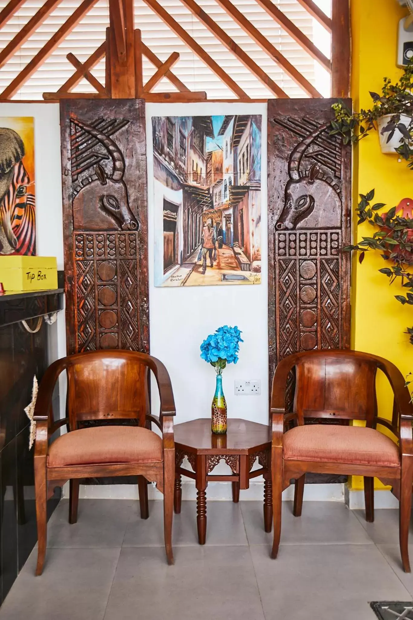 Decorative detail, Seating Area in Canary Nungwi Hotel & Free SPA