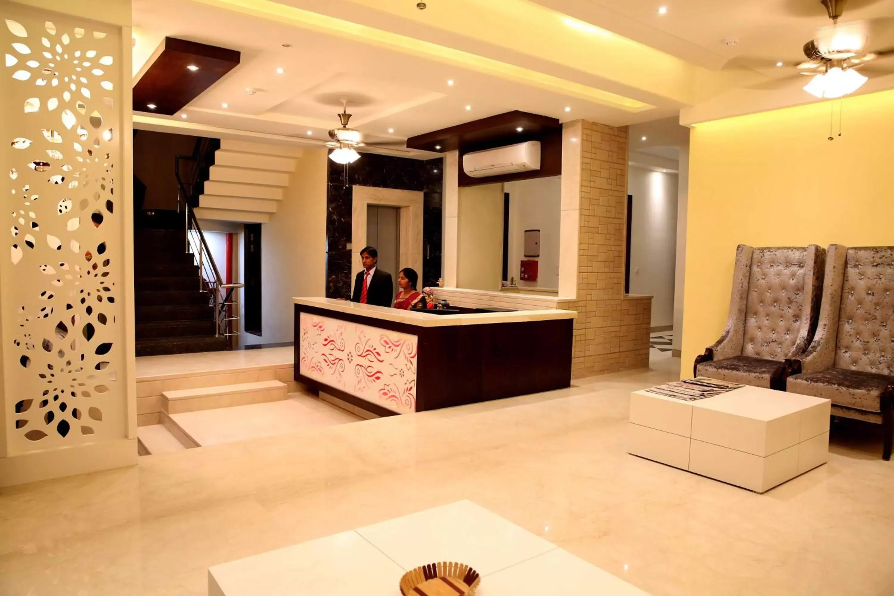 Lobby or reception, Lobby/Reception in Hotel Taj Villa- Agra