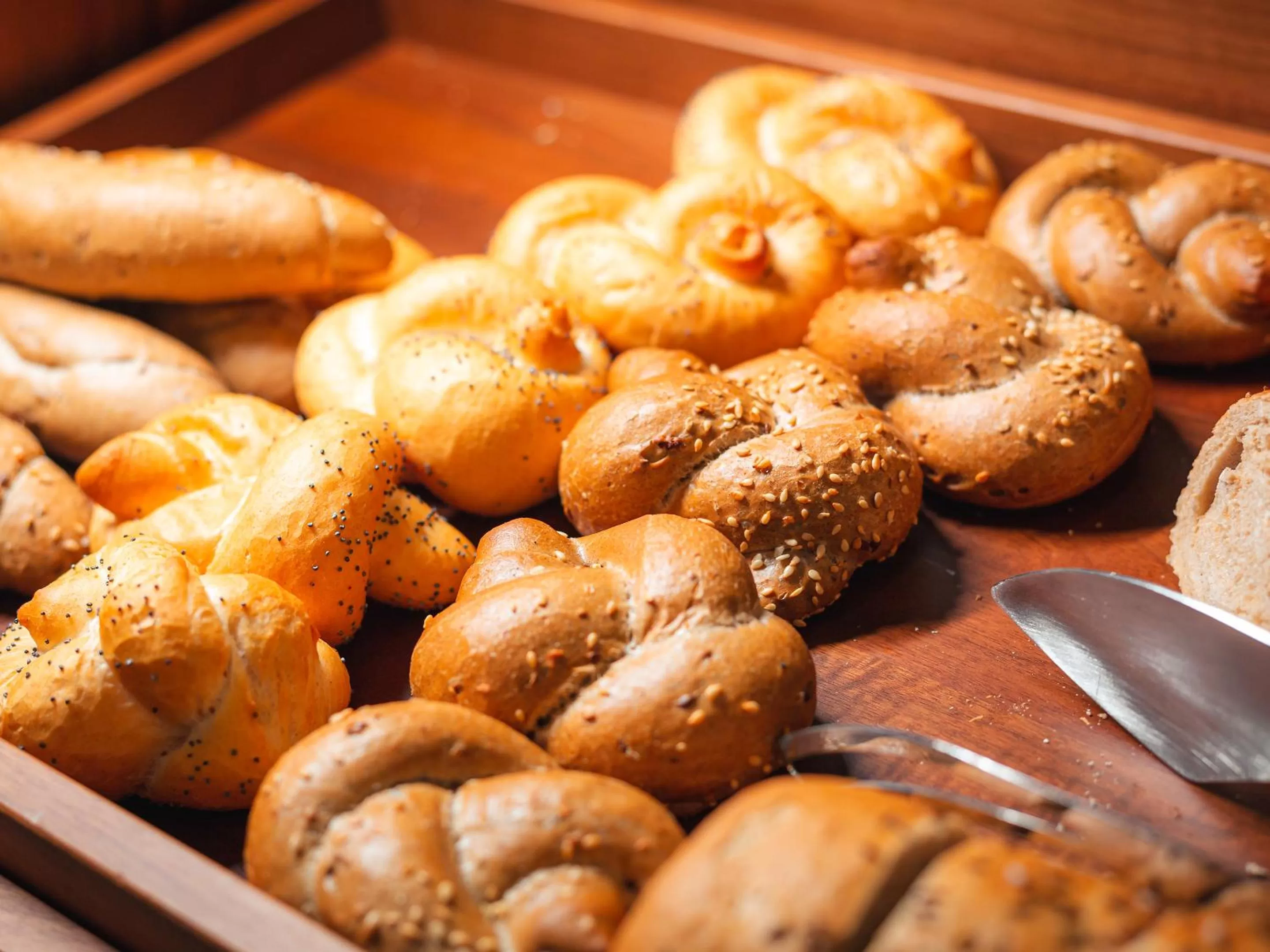 Buffet breakfast in EA ApartHotel Melantrich