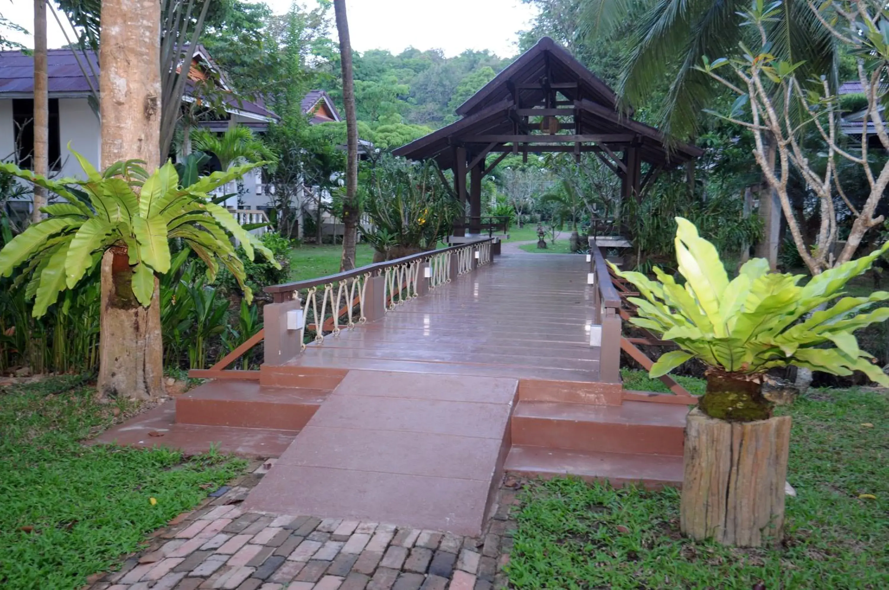 Street view in Clean Beach Resort