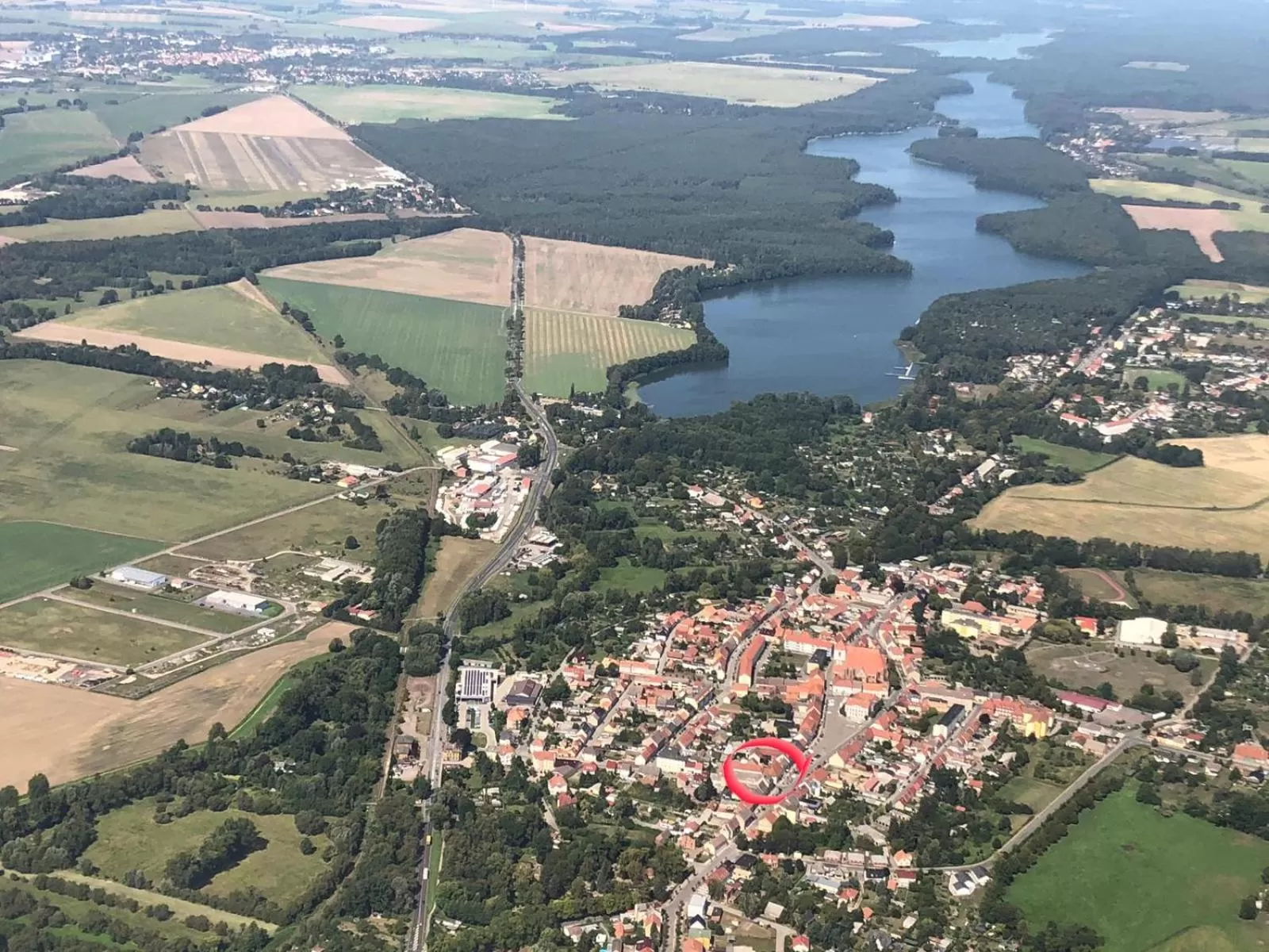 Bird's eye view in Novel Hotel