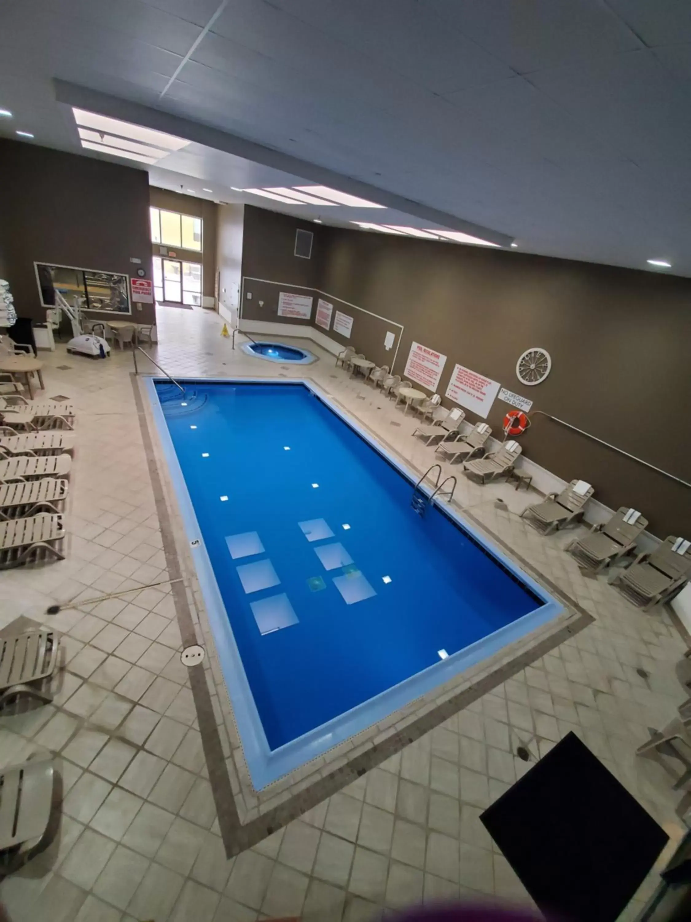 Swimming pool in Ramada by Wyndham North Platte Swimming pool in Ramada by Wyndham North Platte