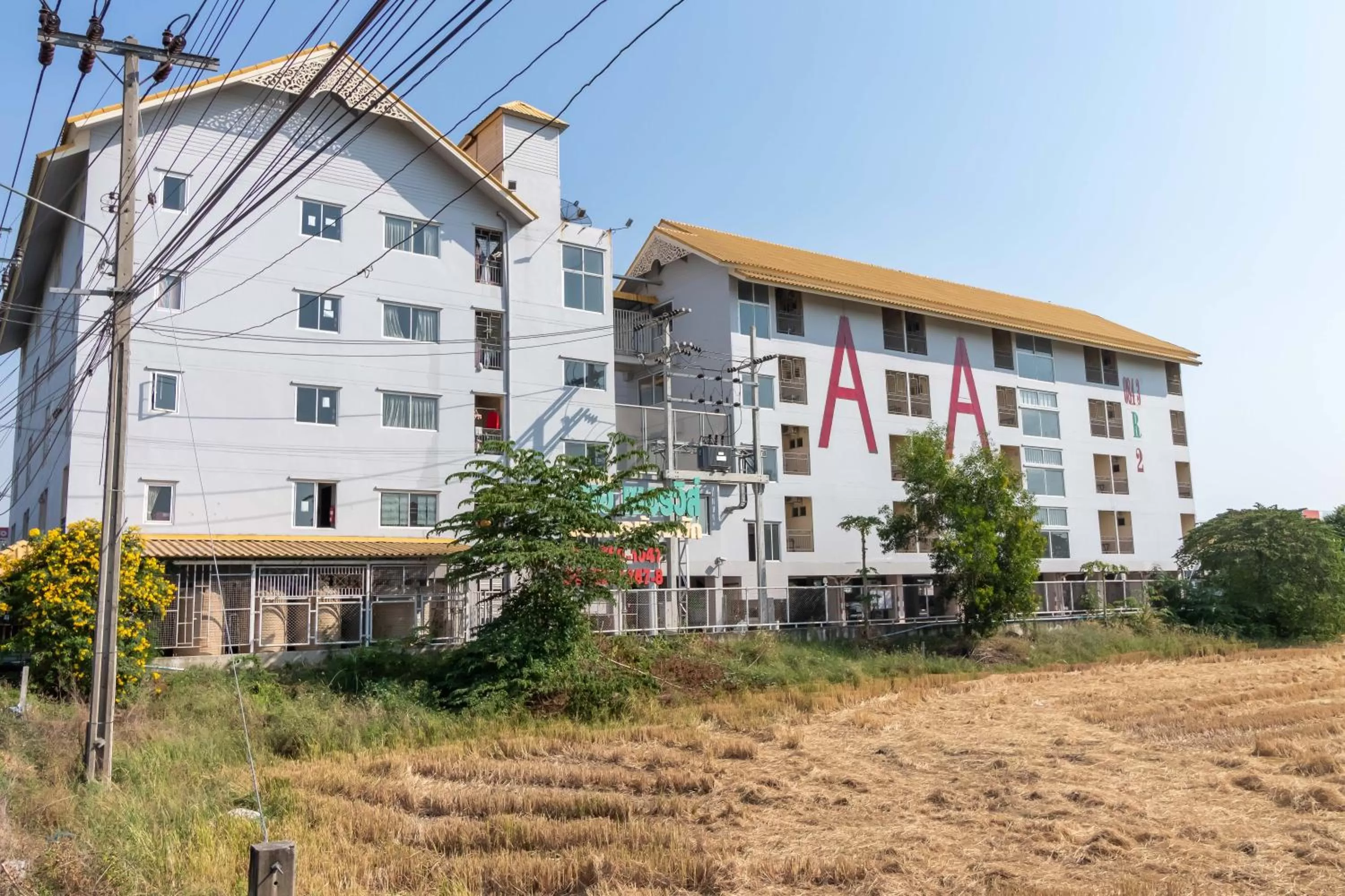 Property building in AA Resort Hotel