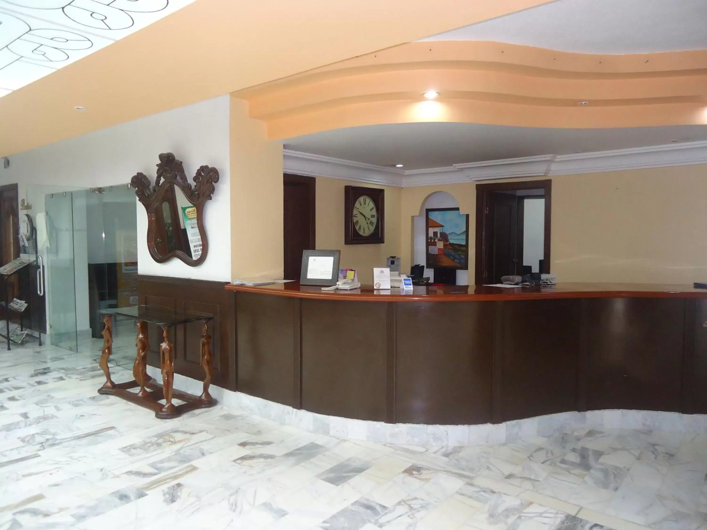 Lobby or reception in Hotel Maria Victoria Xalapa