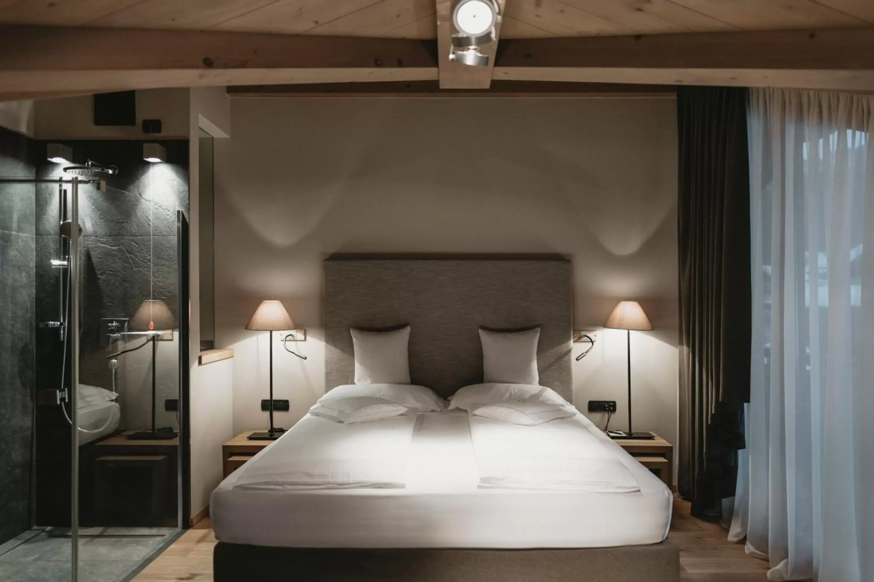 Bed in Eco & Wellness Boutique Hotel Sonne