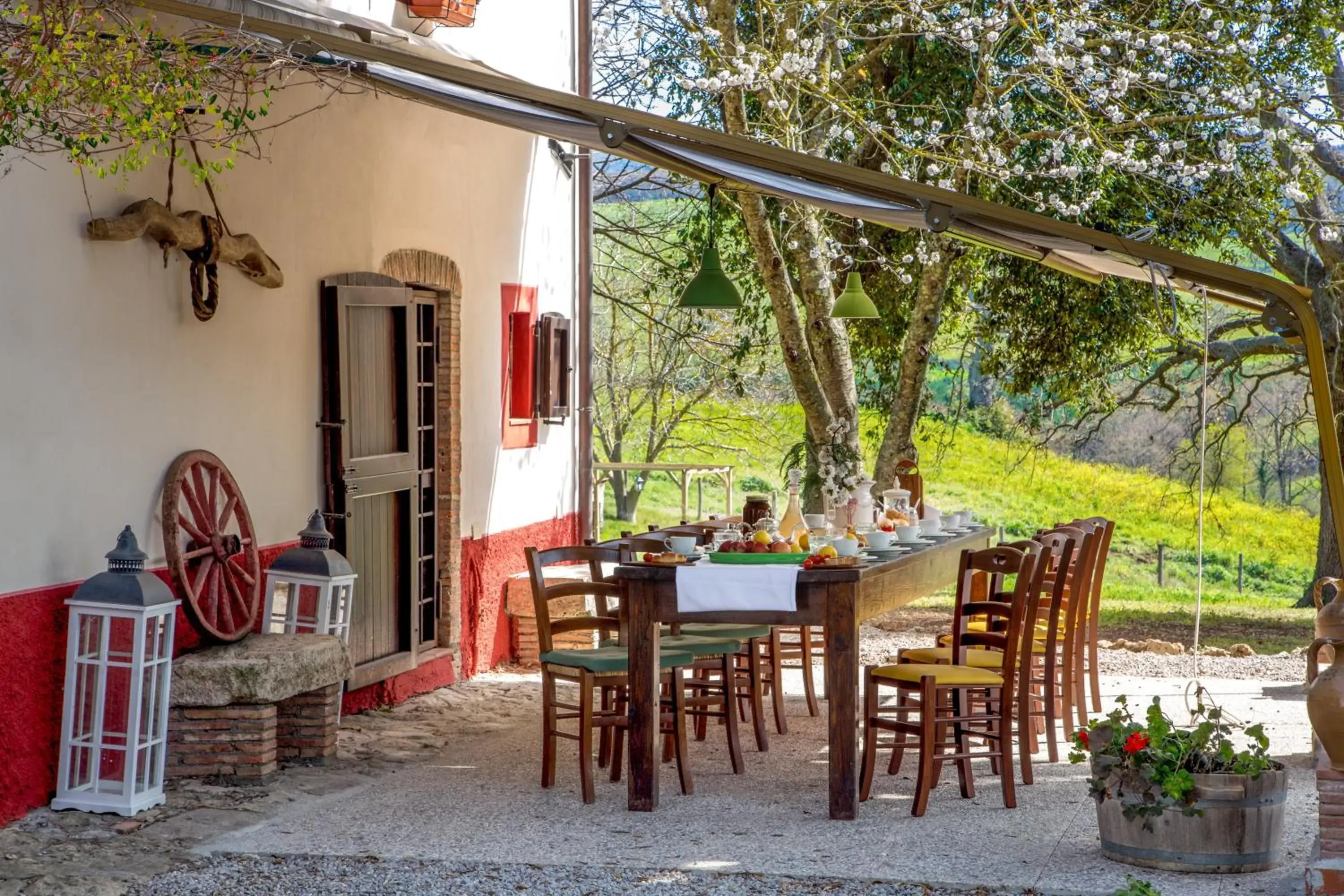 Patio in Borgovera Resort