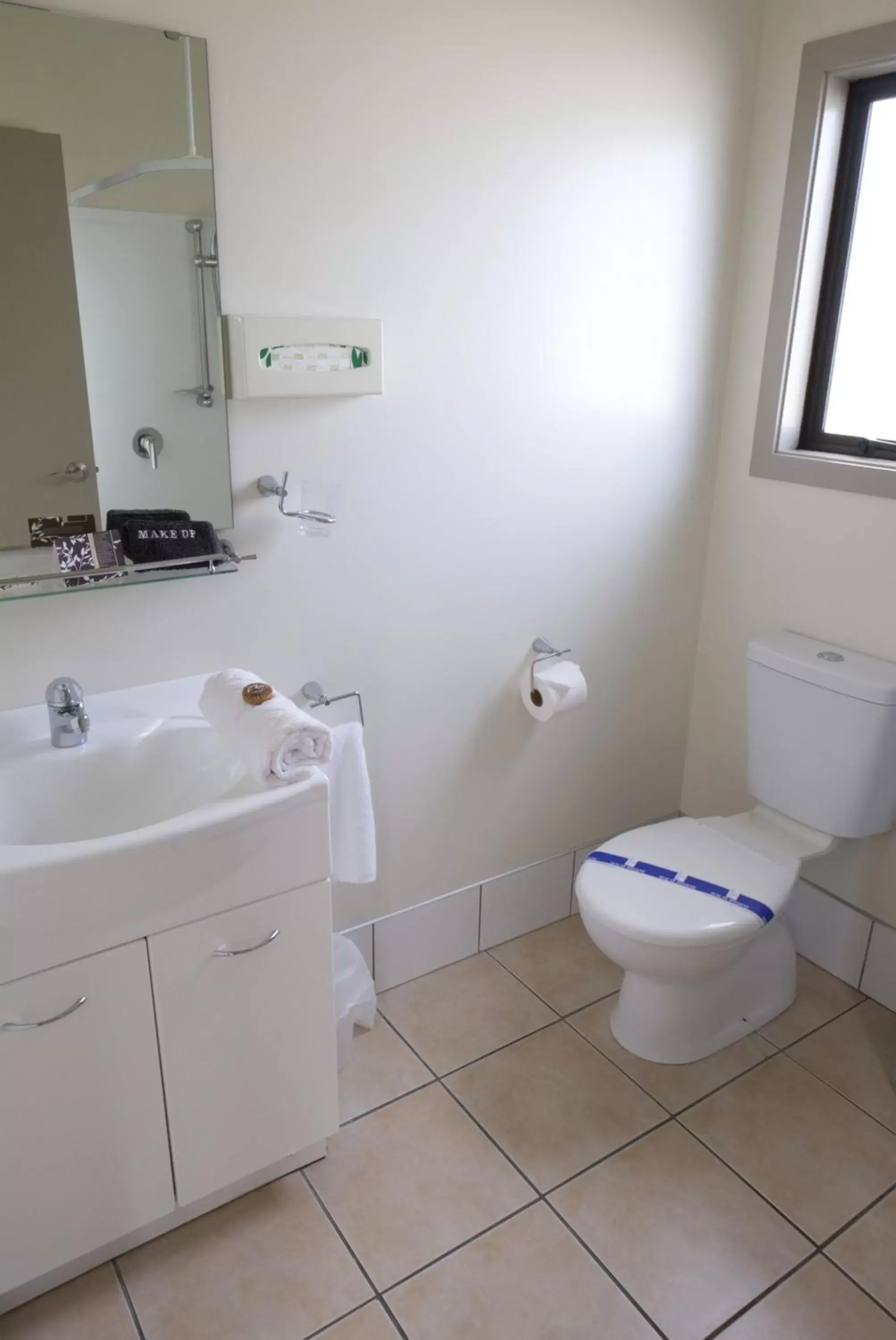 Bathroom in Tairua Shores Motel