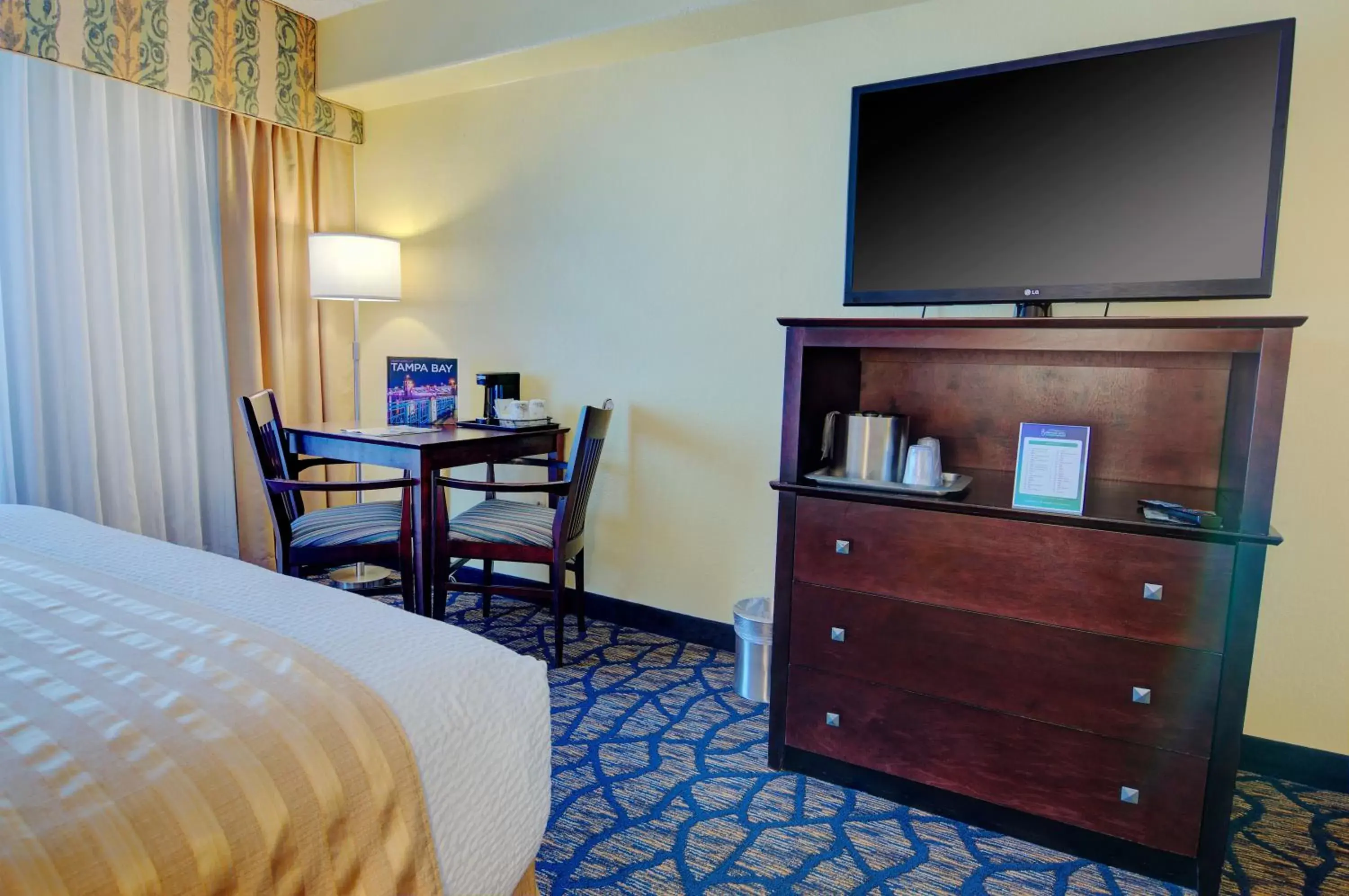 Photo of the whole room, TV/Entertainment Center in The Barrymore Hotel Tampa Riverwalk