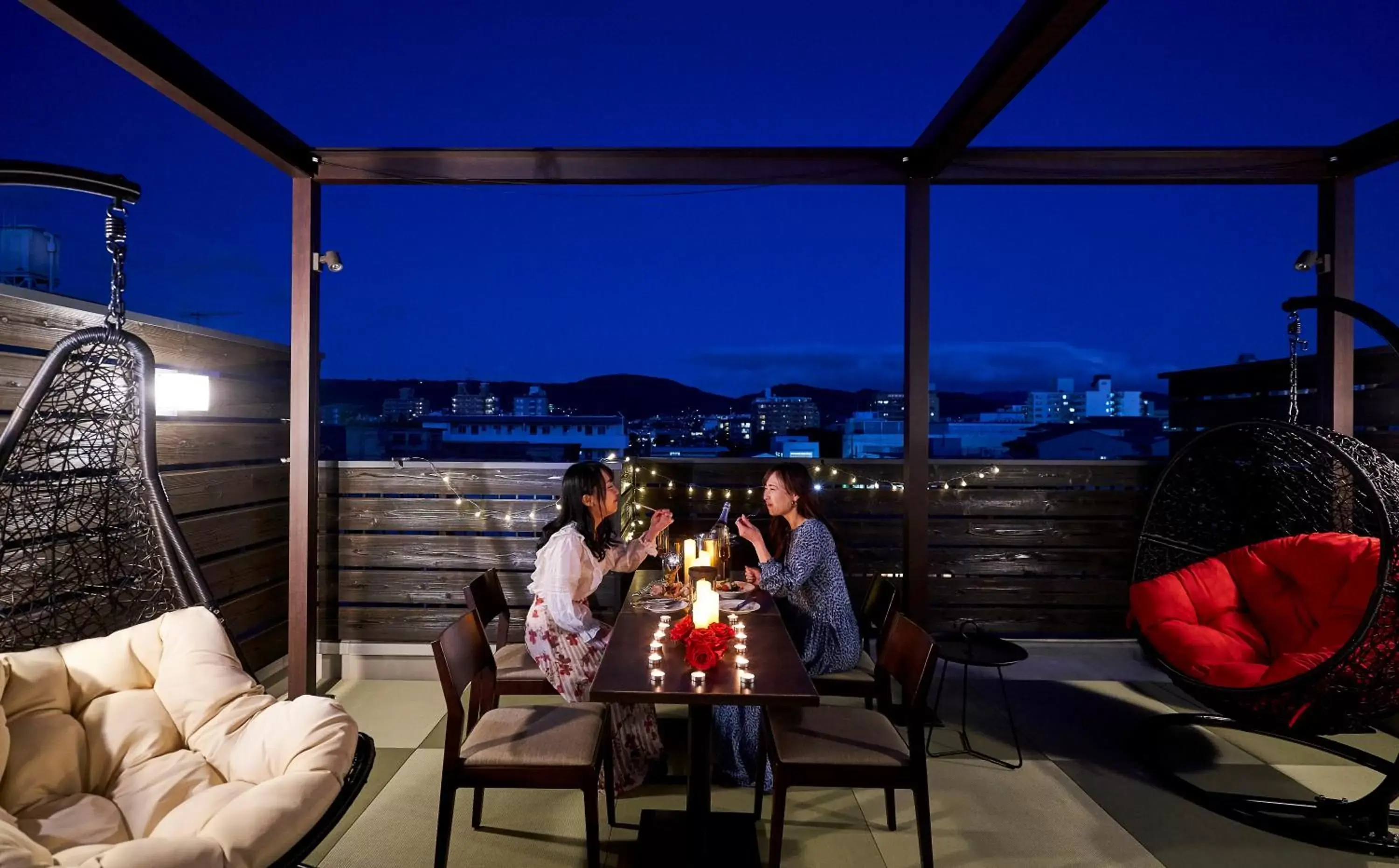 Balcony/Terrace in Hotel Kuu Kyoto