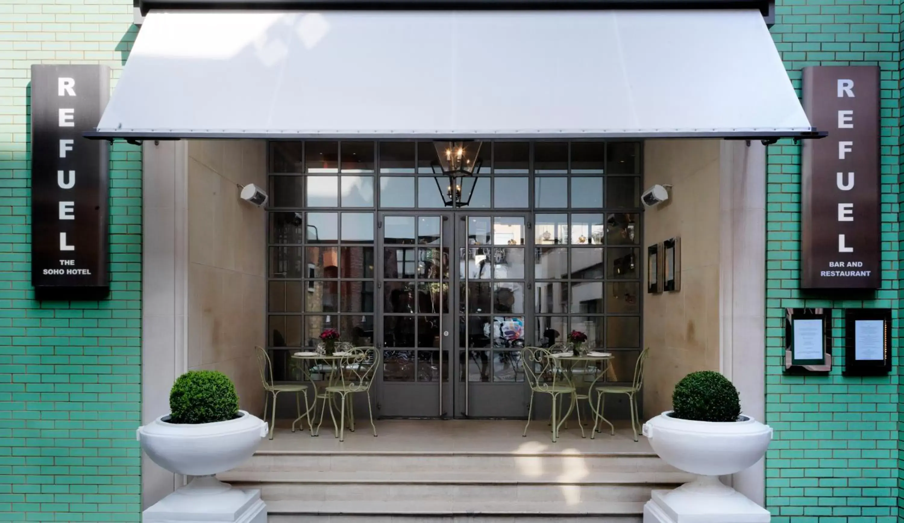 Restaurant/places to eat in The Soho Hotel, Firmdale Hotels