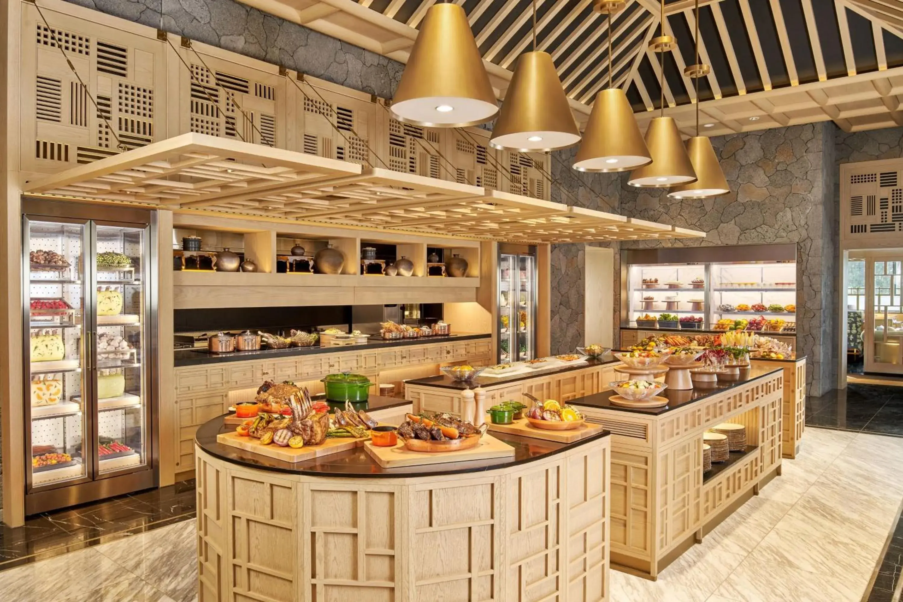 Kitchen or kitchenette, Restaurant/Places to Eat in JW Marriott Jeju Resort & Spa