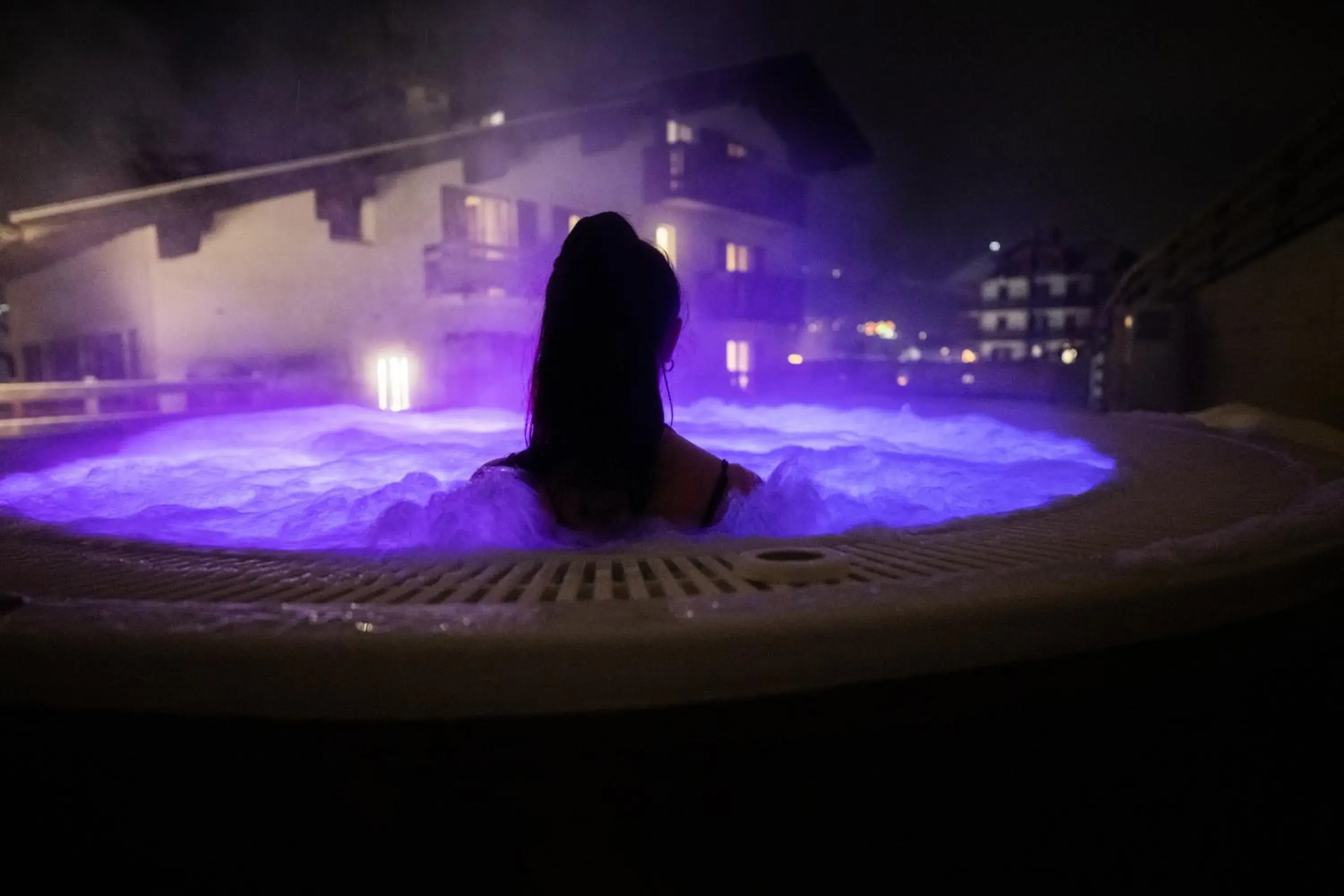 Hot Tub in Hotel Zirmes