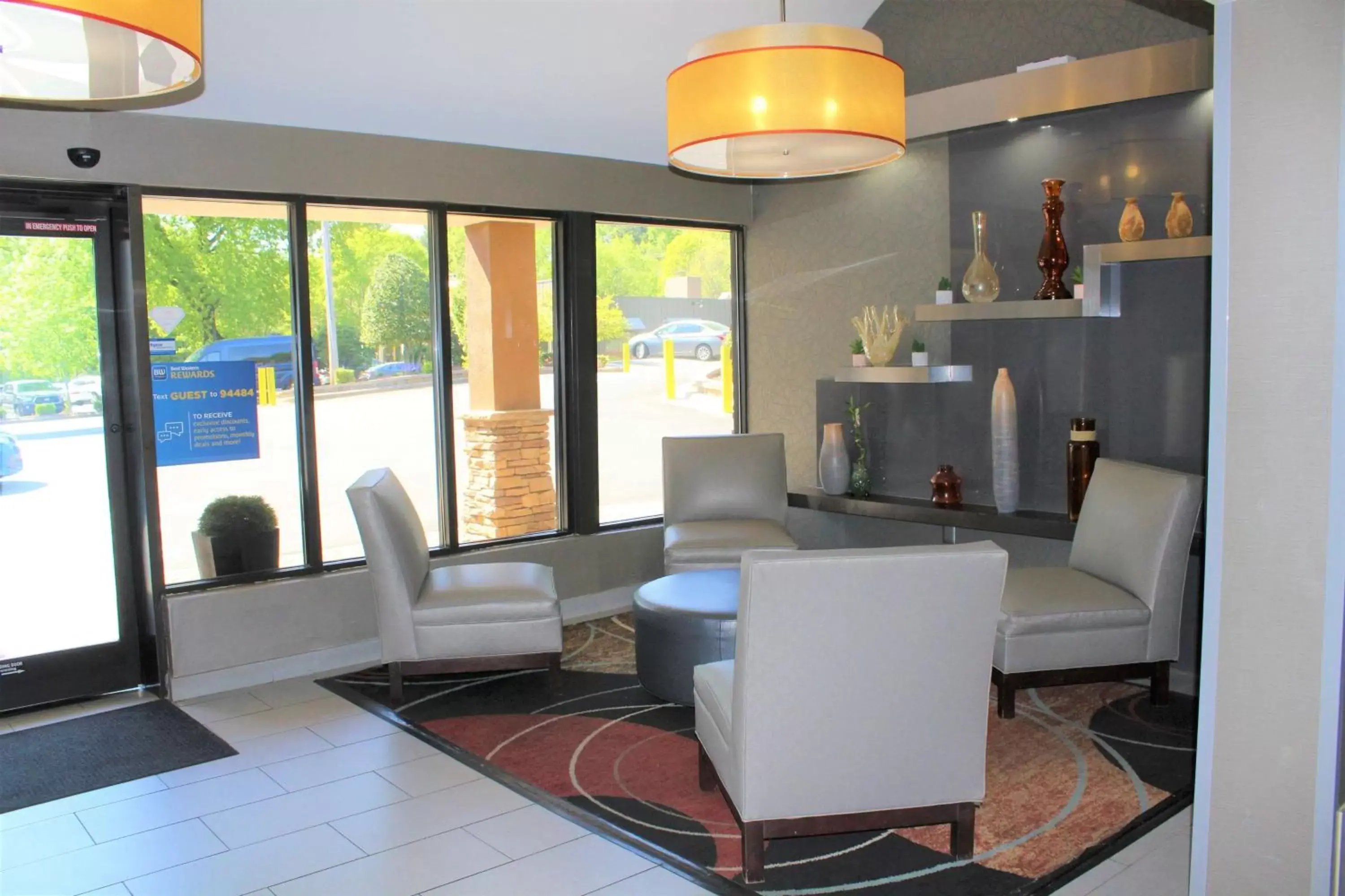 Lobby or reception, Seating Area in Best Western Gastonia