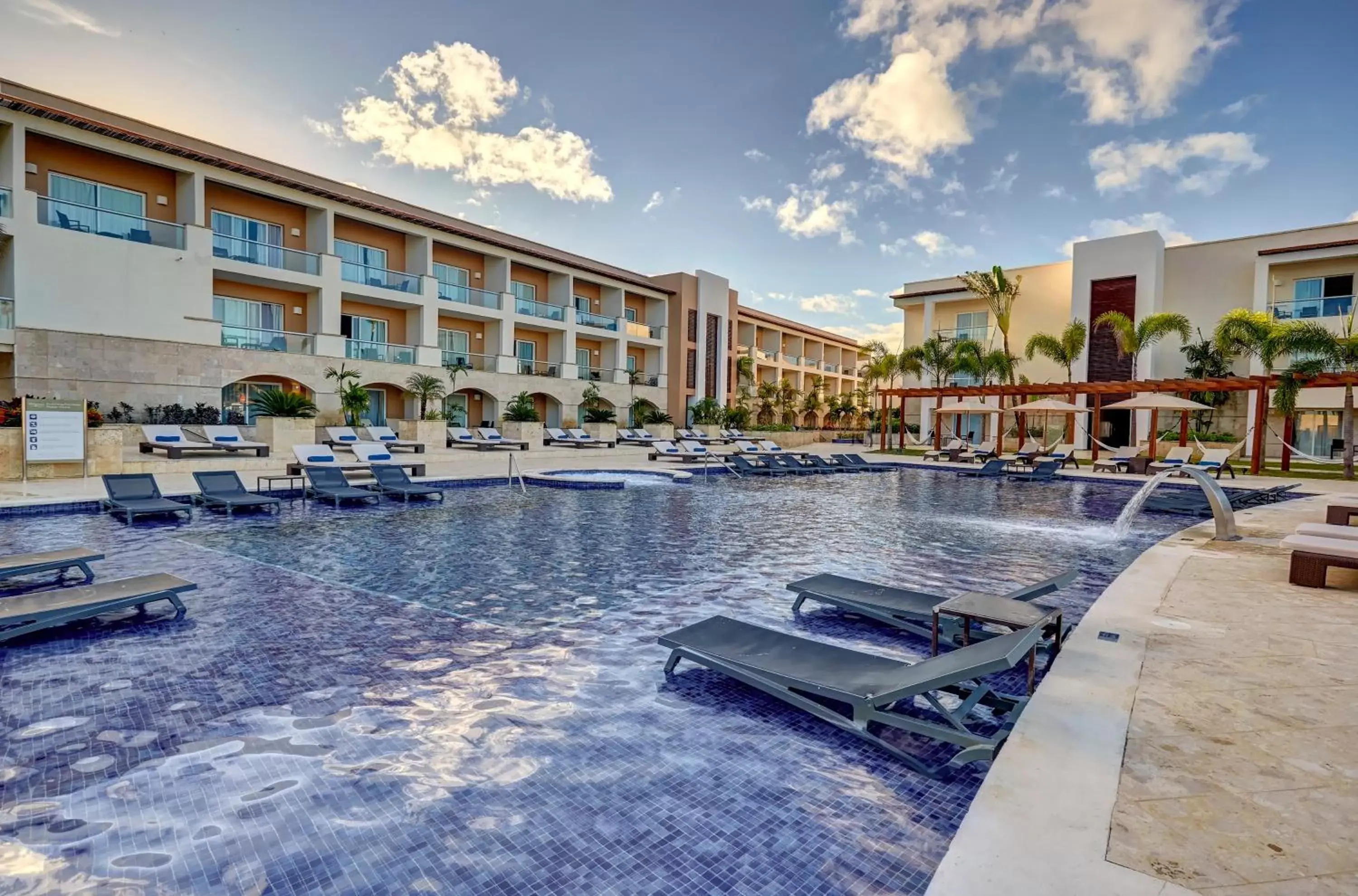Swimming pool, Property Building in Hideaway at Royalton Punta Cana, An Autograph Collection All-Inclusive Resort & Casino, Adults Only