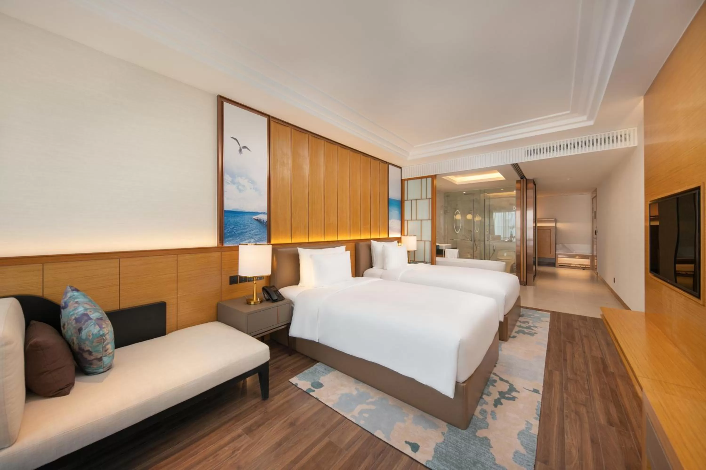 Bedroom, Bed in Grand Hyams Hotel - Quy Nhon Beach