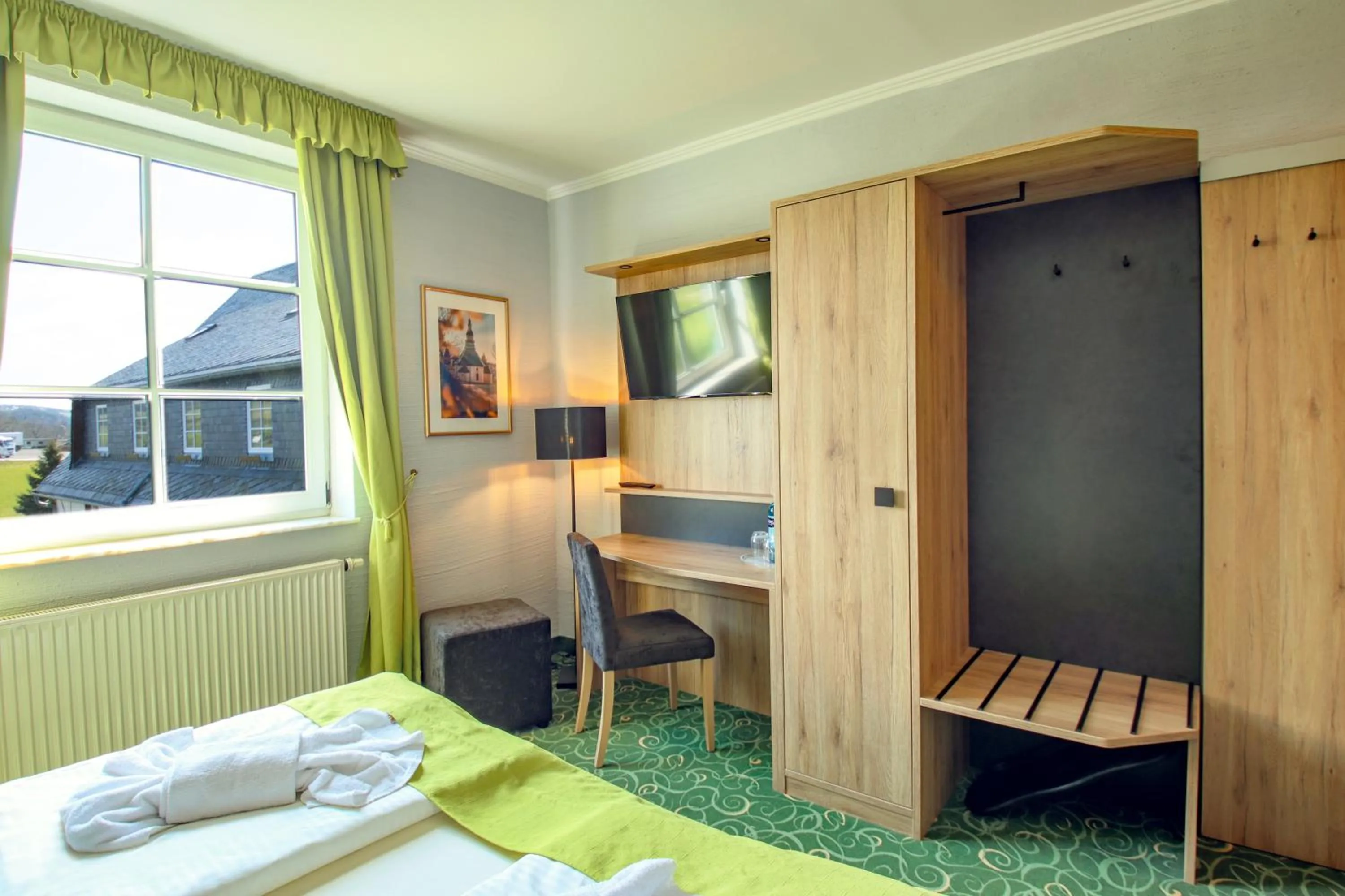 Double Room with Panoramic View in Panorama Berghotel Wettiner Hohe