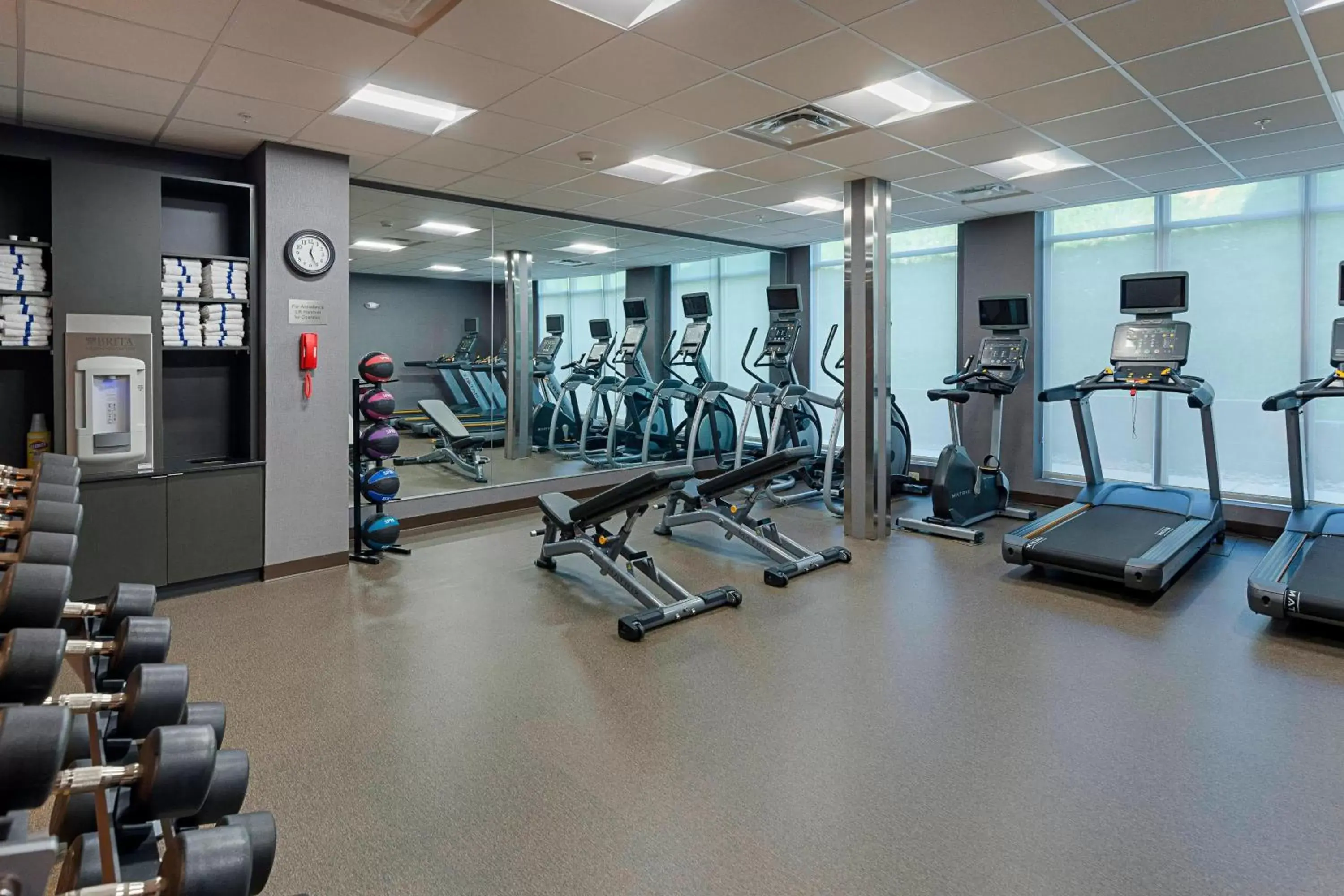 Fitness centre/facilities, Fitness Center/Facilities in Fairfield Inn & Suites by Marriott Abingdon