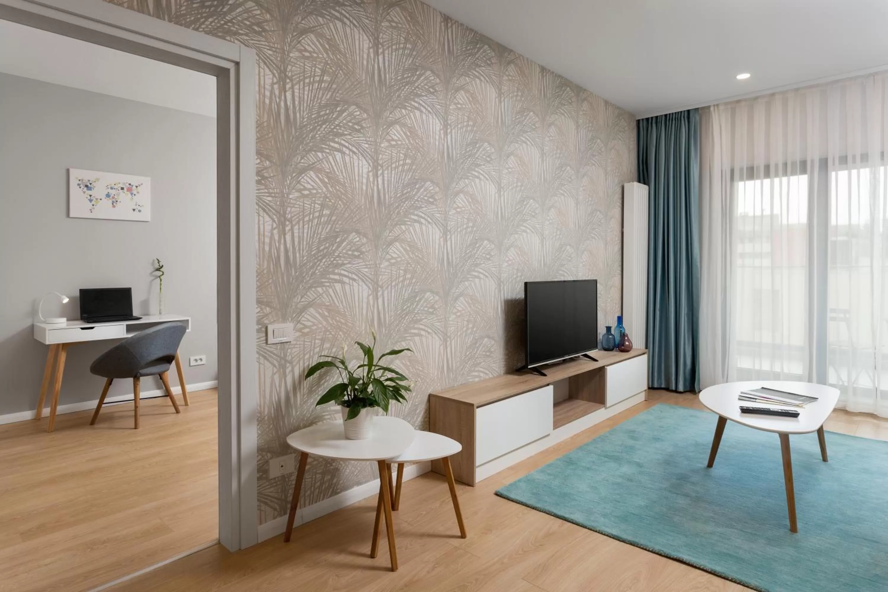 Living room in Athina Suites Hotel