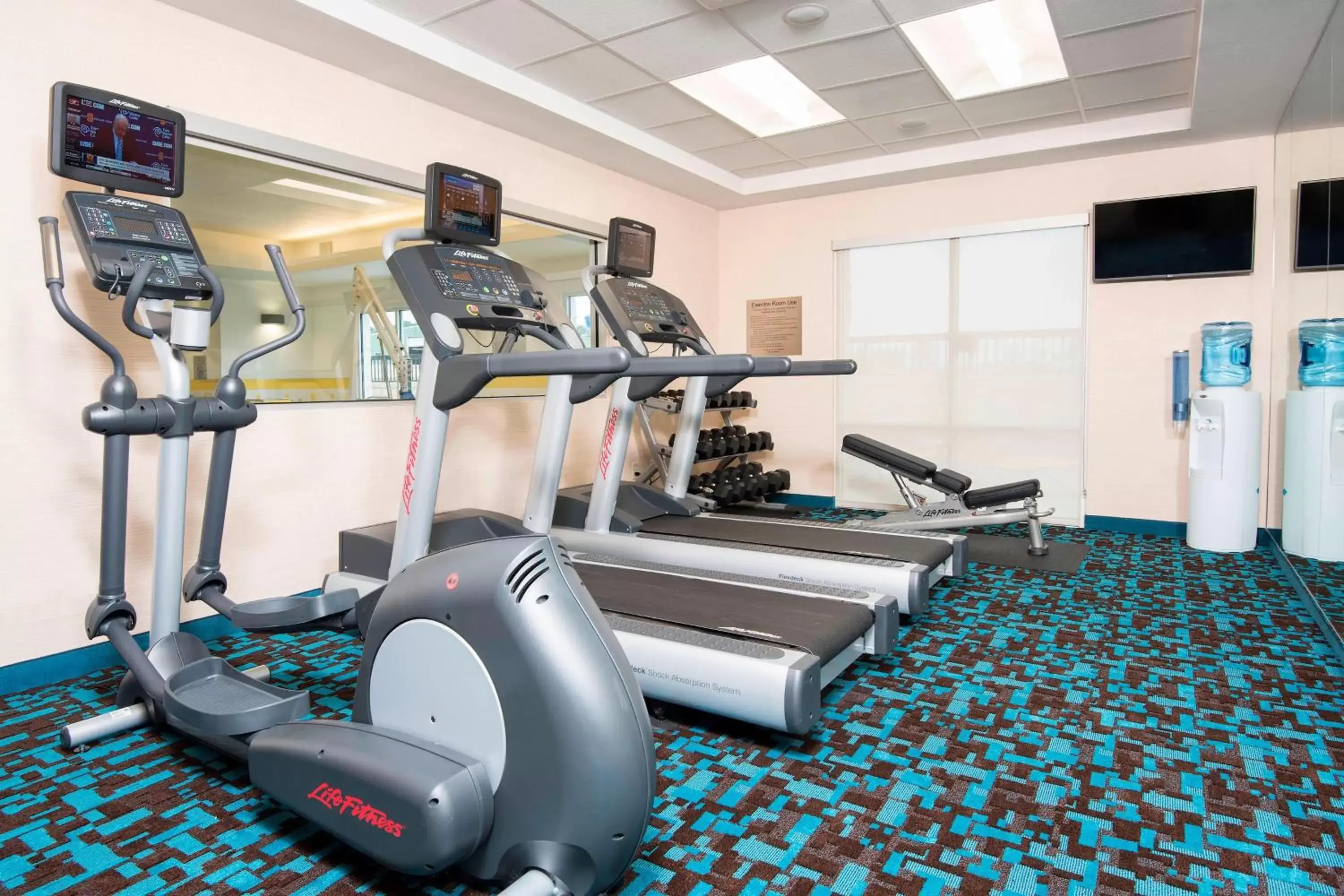 Fitness centre/facilities, Fitness Center/Facilities in Fairfield Inn & Suites by Marriott Fredericksburg