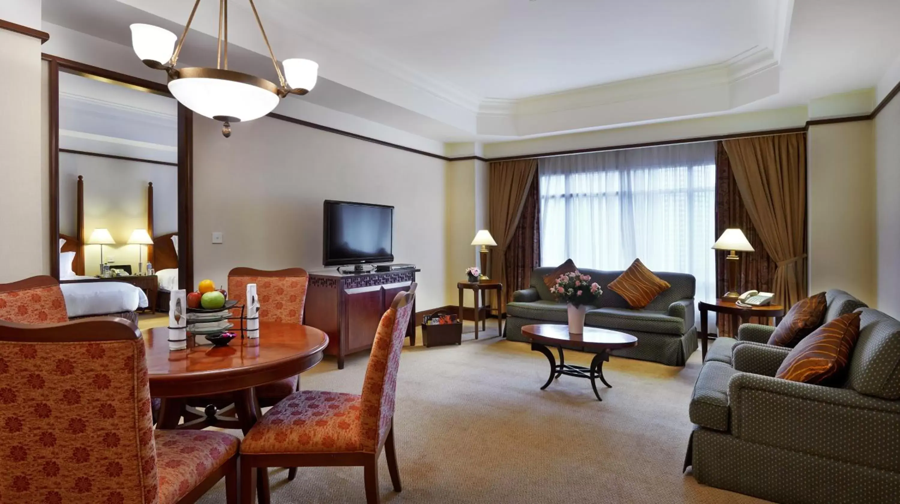 Living room, Seating Area in Mandarin Oriental, Kuala Lumpur