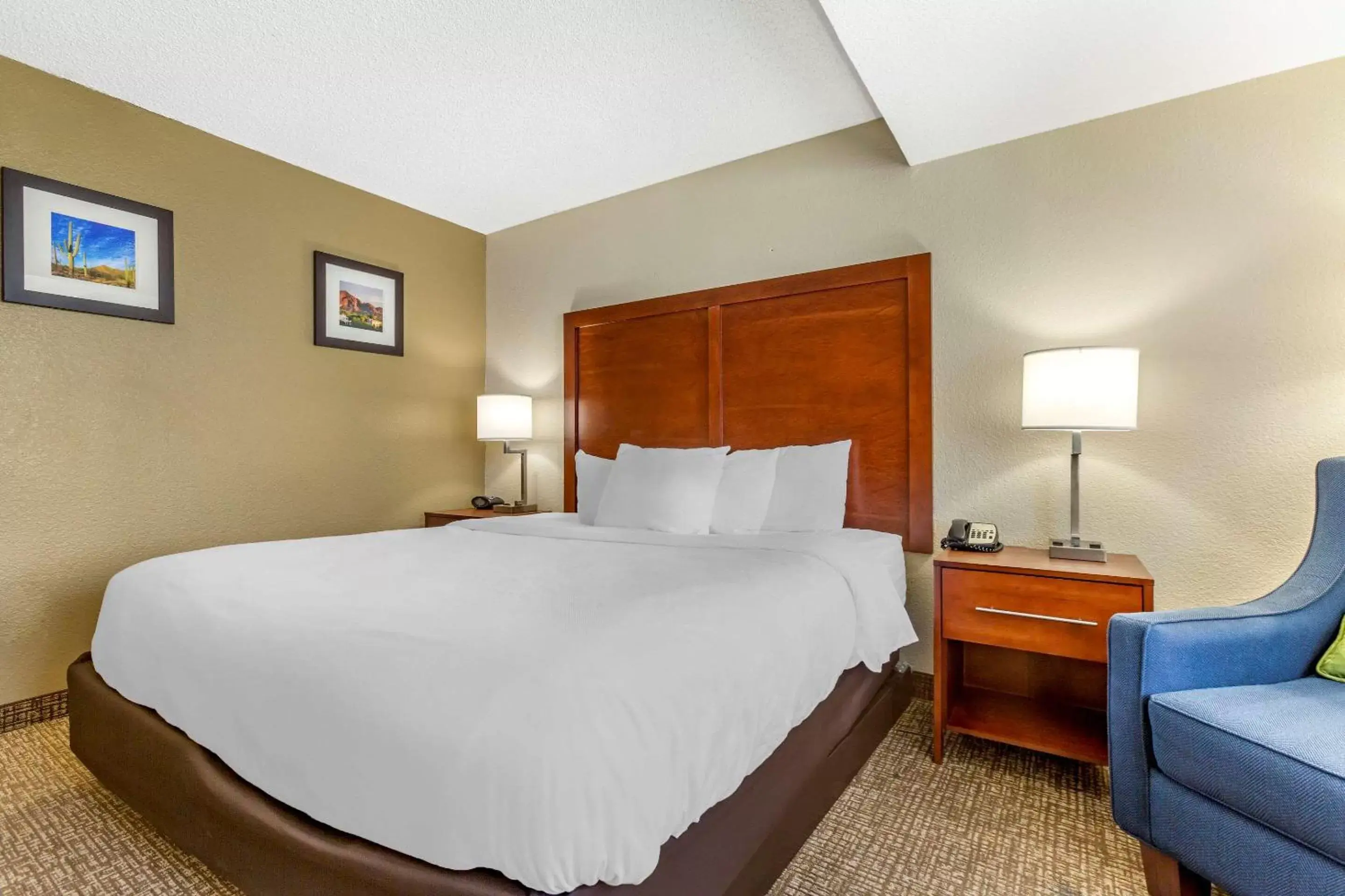 Photo of the whole room, Bed in Comfort Inn & Suites Phoenix North / Deer Valley