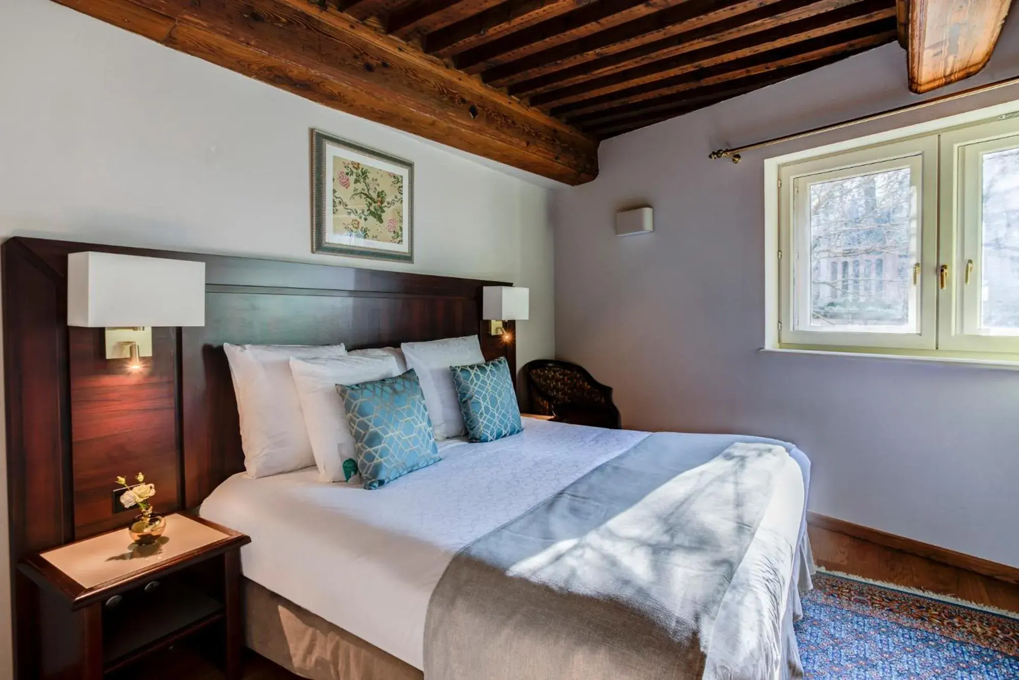 Bedroom, Bed in Villa Florentine