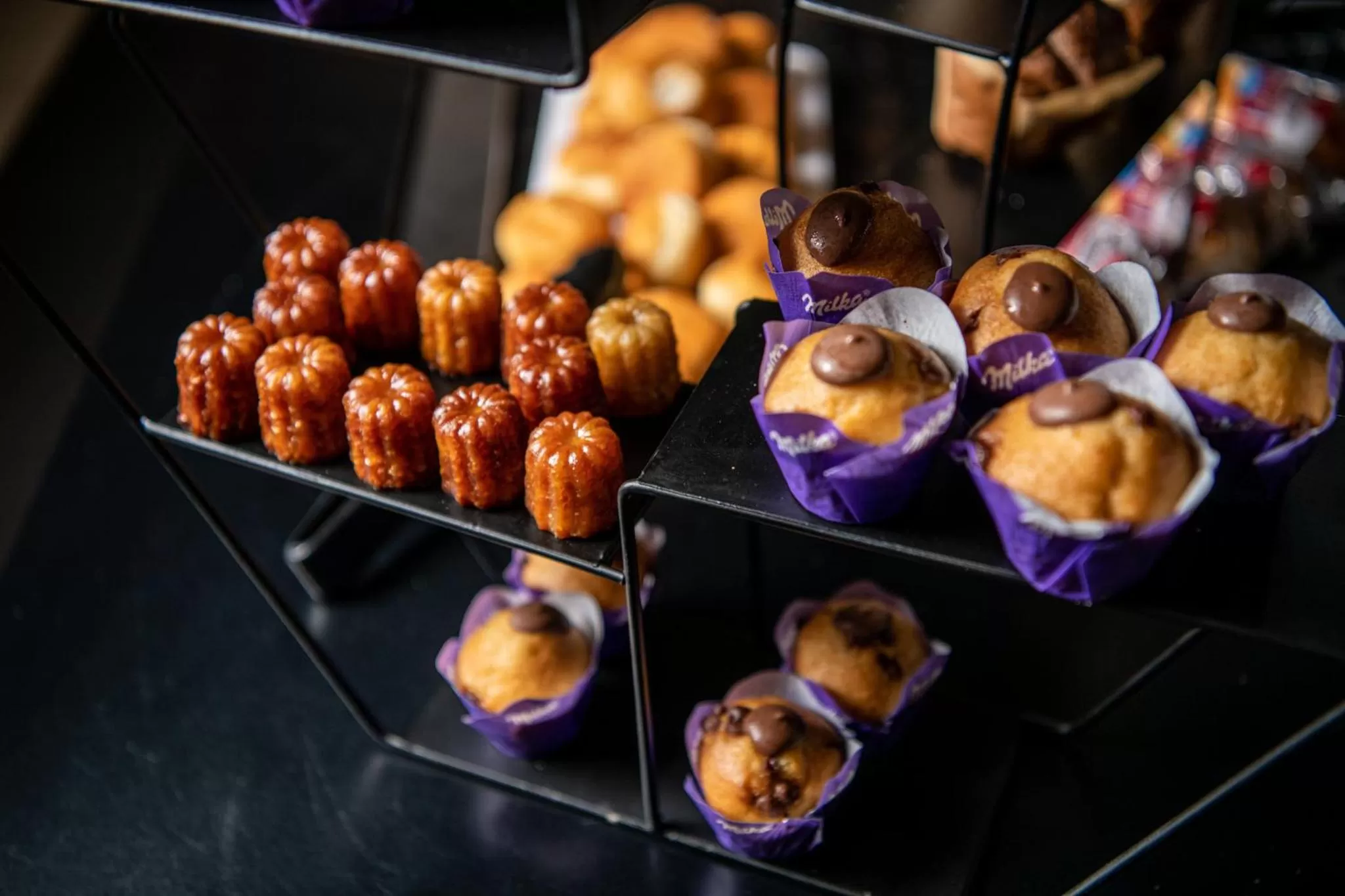 Continental breakfast in Hôtel Le Cyrano Bergerac