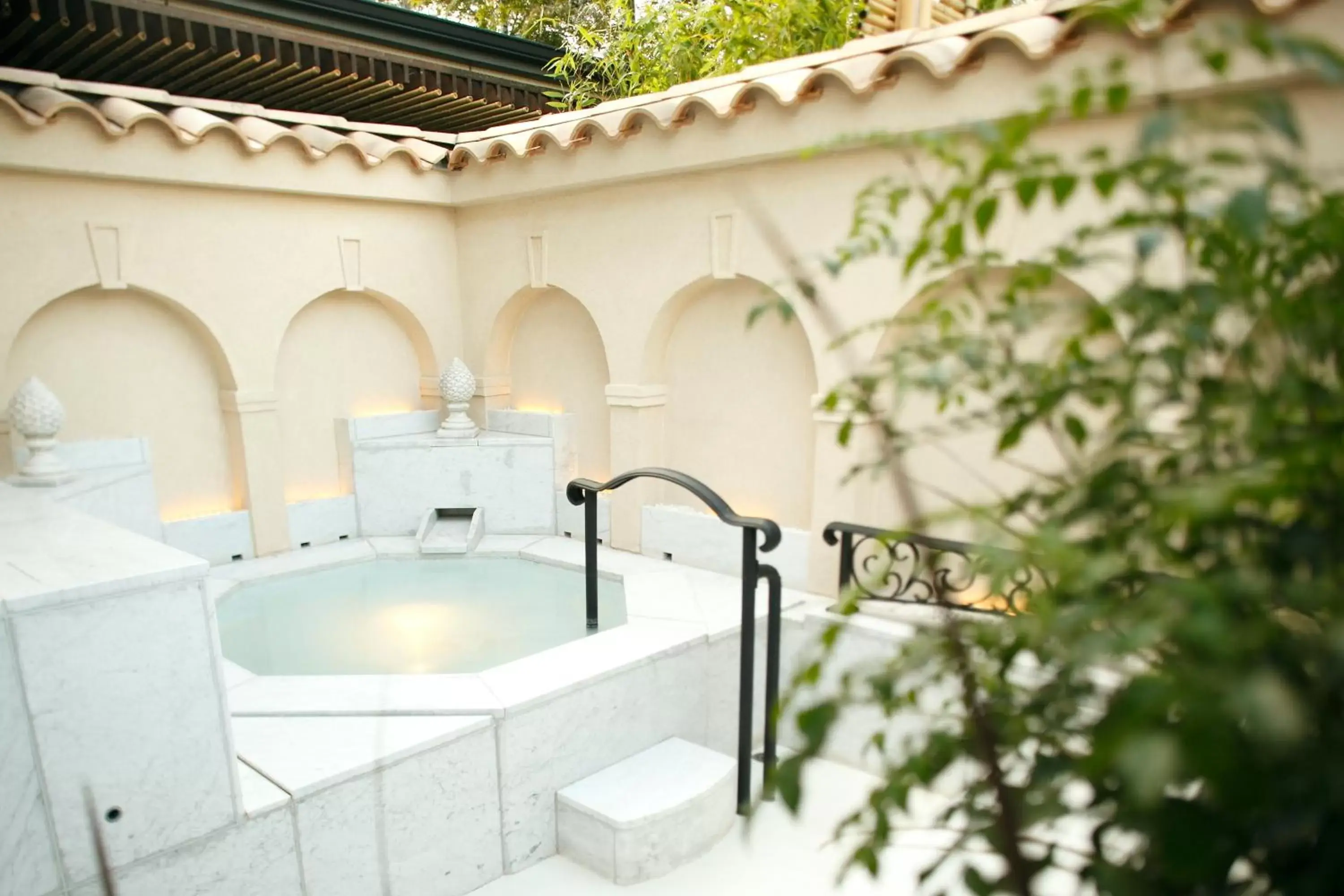 Open Air Bath, Bathroom in Kadensho, Arashiyama Onsen, Kyoto - Kyoritsu Resort