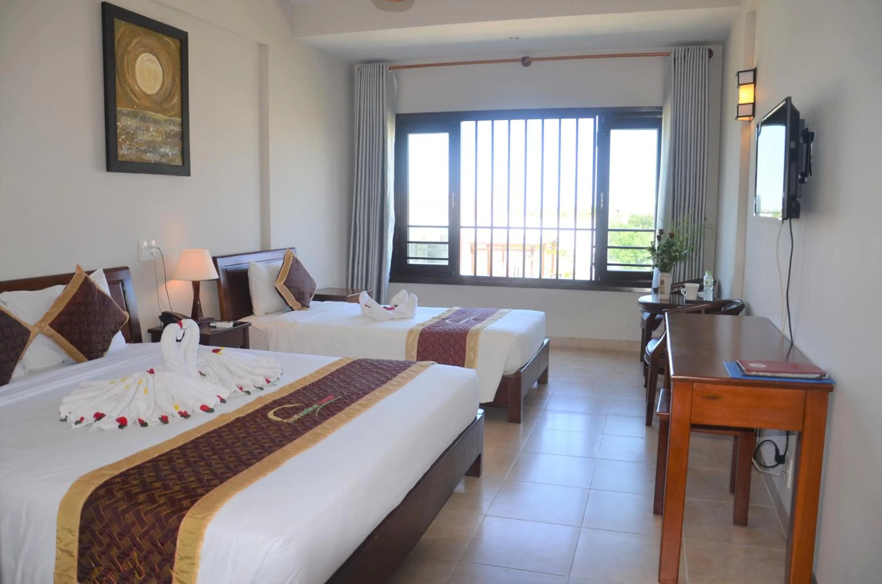 Bedroom, Bed in Sunshine Hoian Hotel