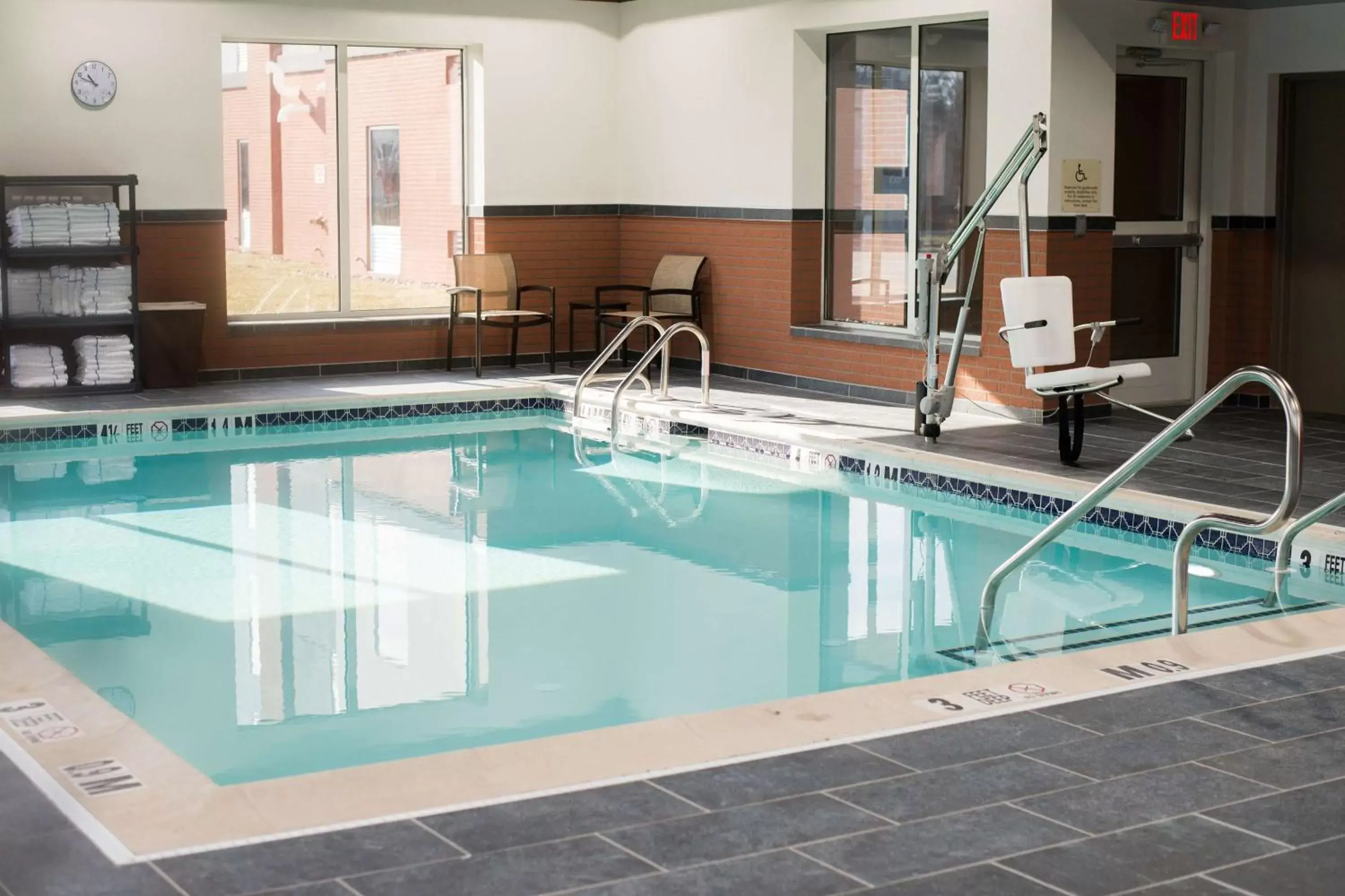 Pool view, Swimming Pool in Hampton Inn & Suites Warrington Horsham