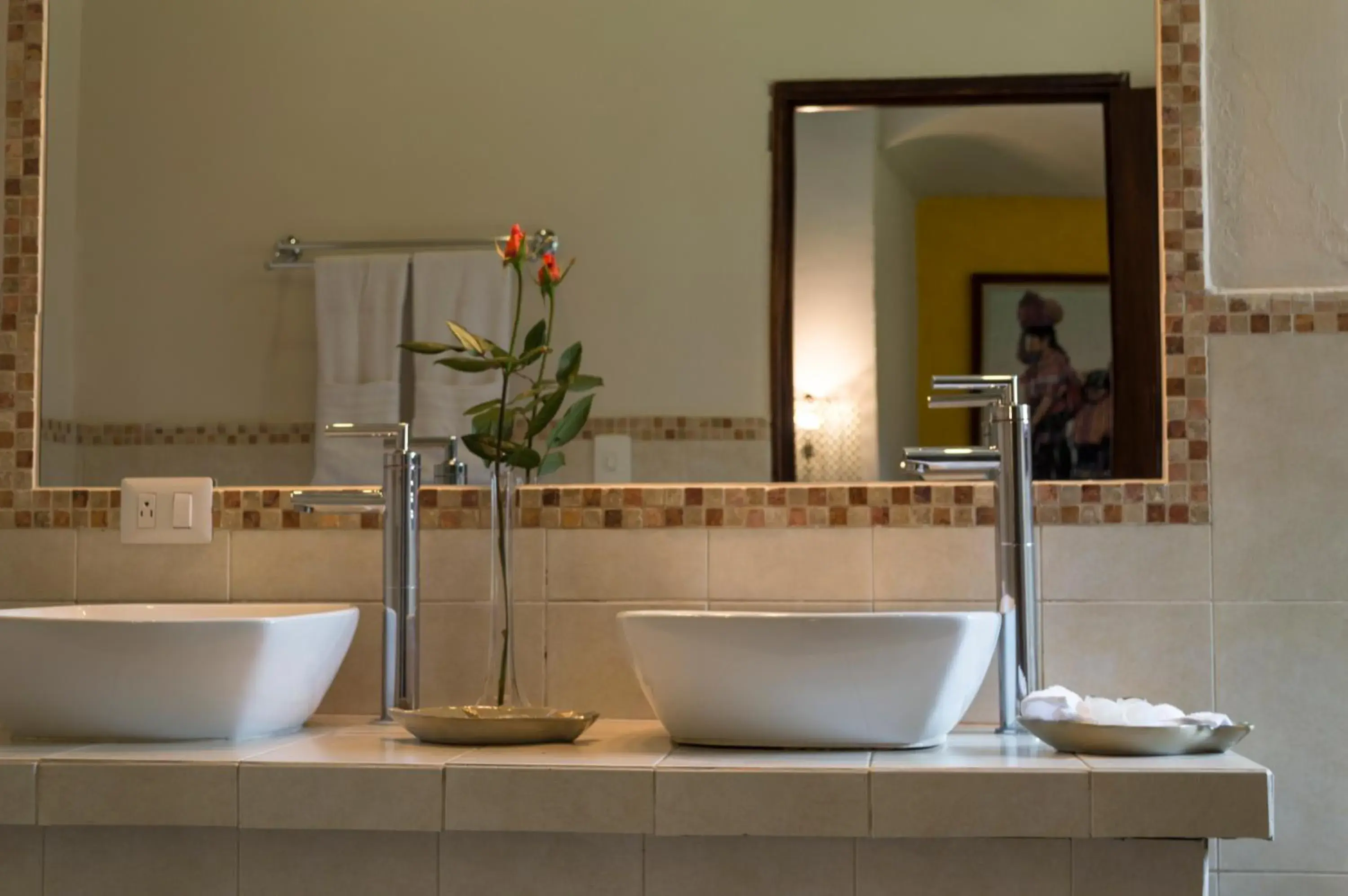 Decorative detail, Bathroom in Casa Santa Rosa Hotel Boutique