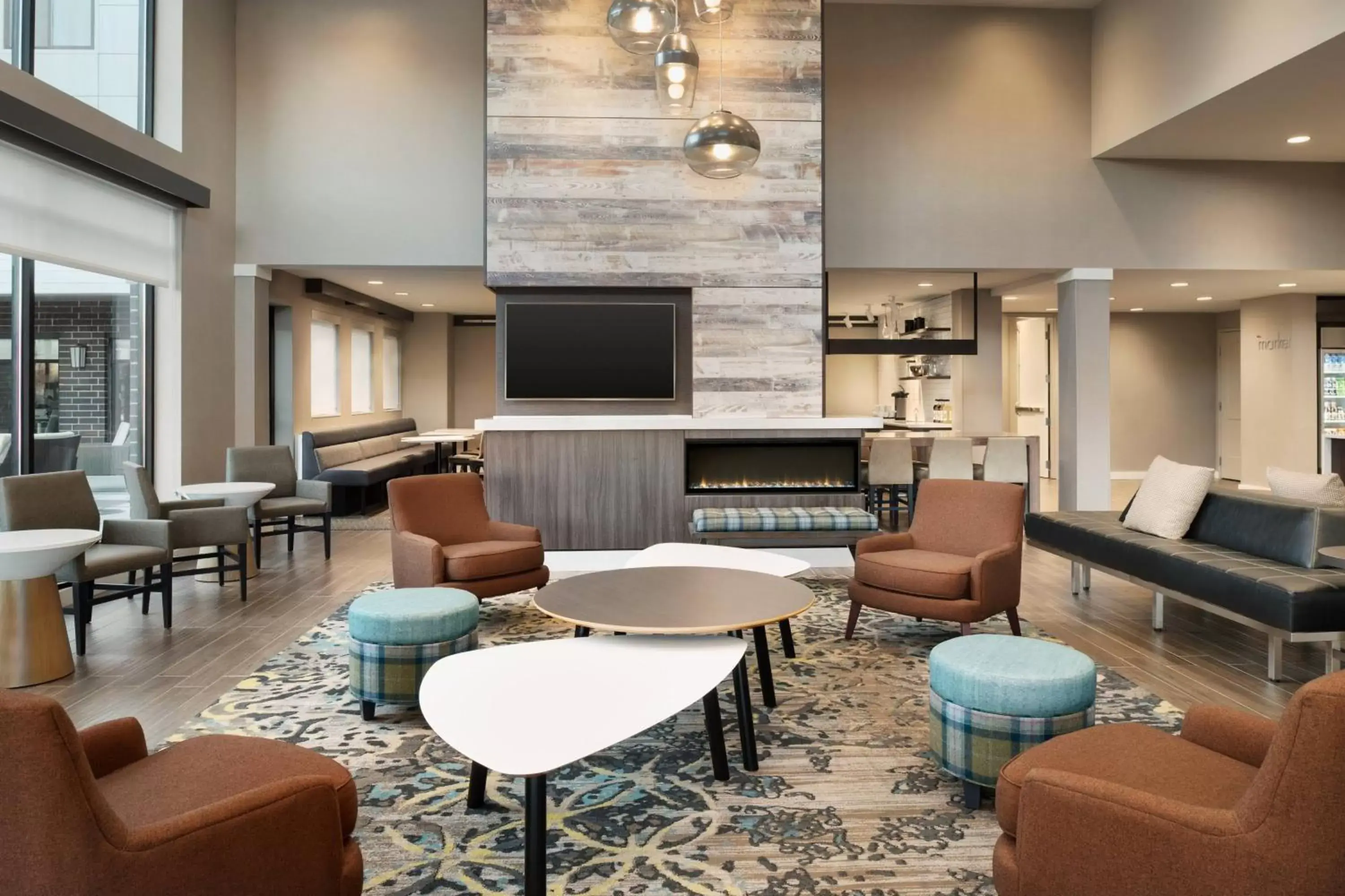 Lobby or reception, Lounge/Bar in Residence Inn by Marriott Minneapolis St. Paul/Eagan