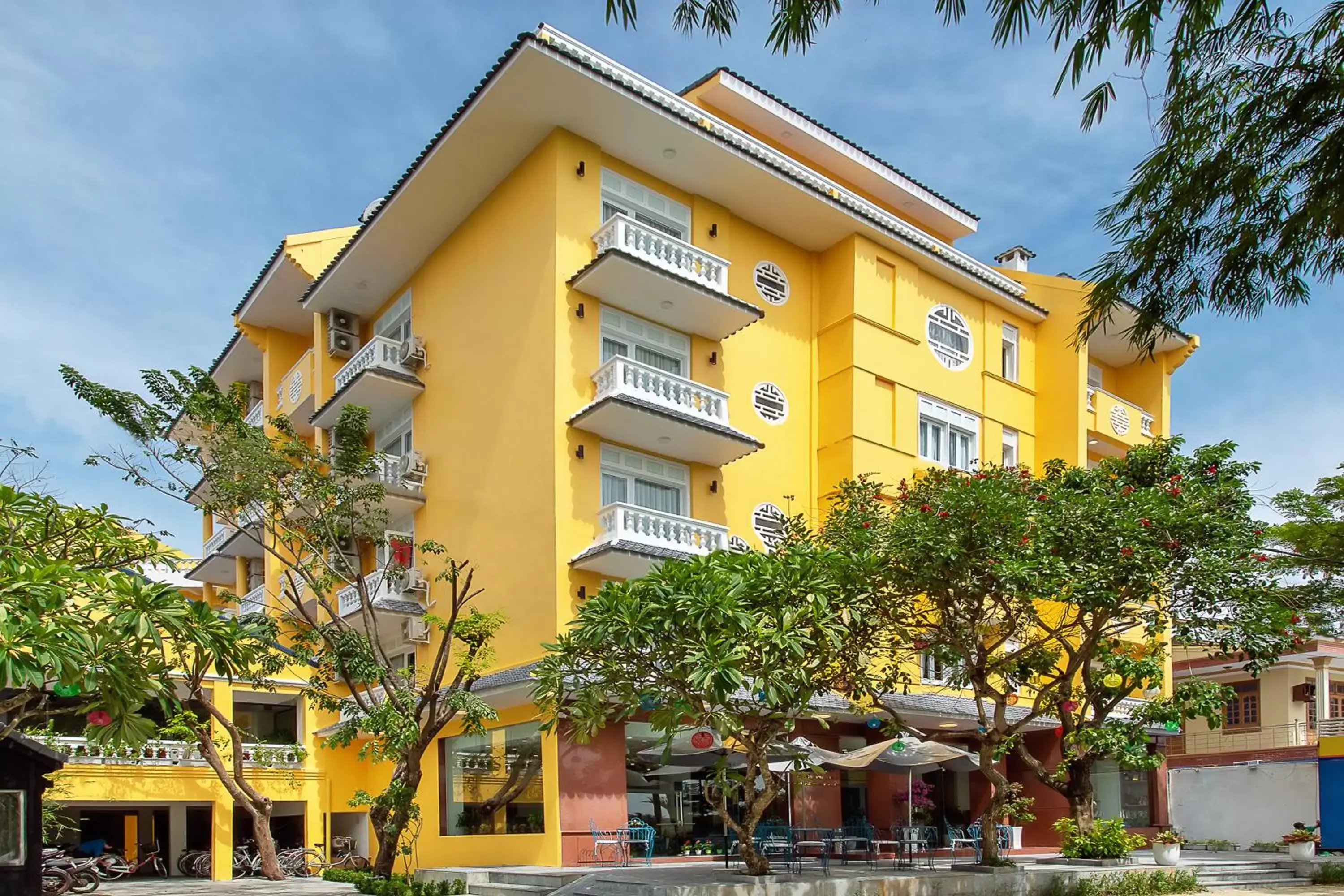Property building in Hoi An Aurora Riverside Hotel and Spa Property building in Hoi An Aurora Riverside Hotel and Spa