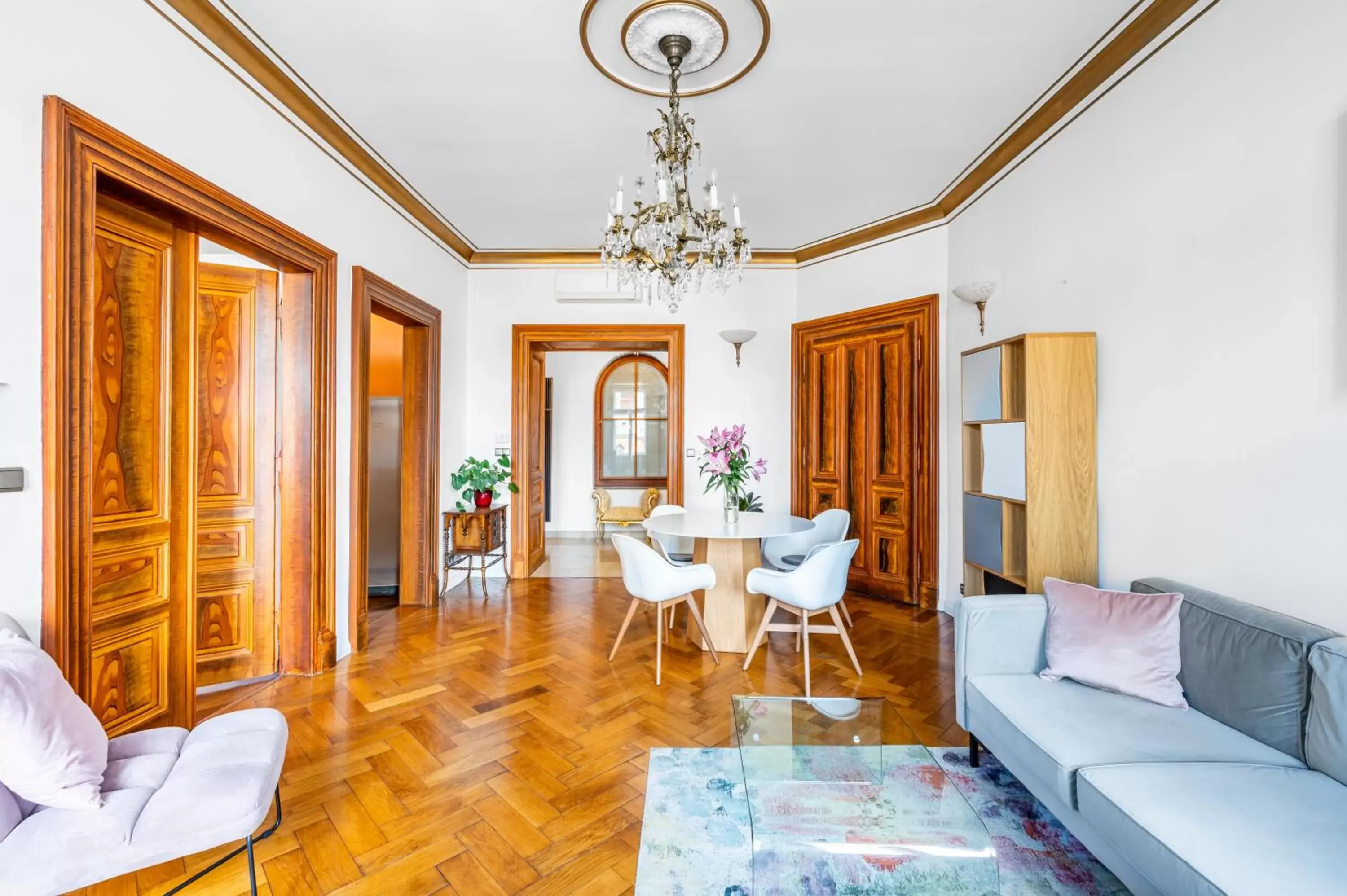 Living room, Seating Area in Malostranská Residence