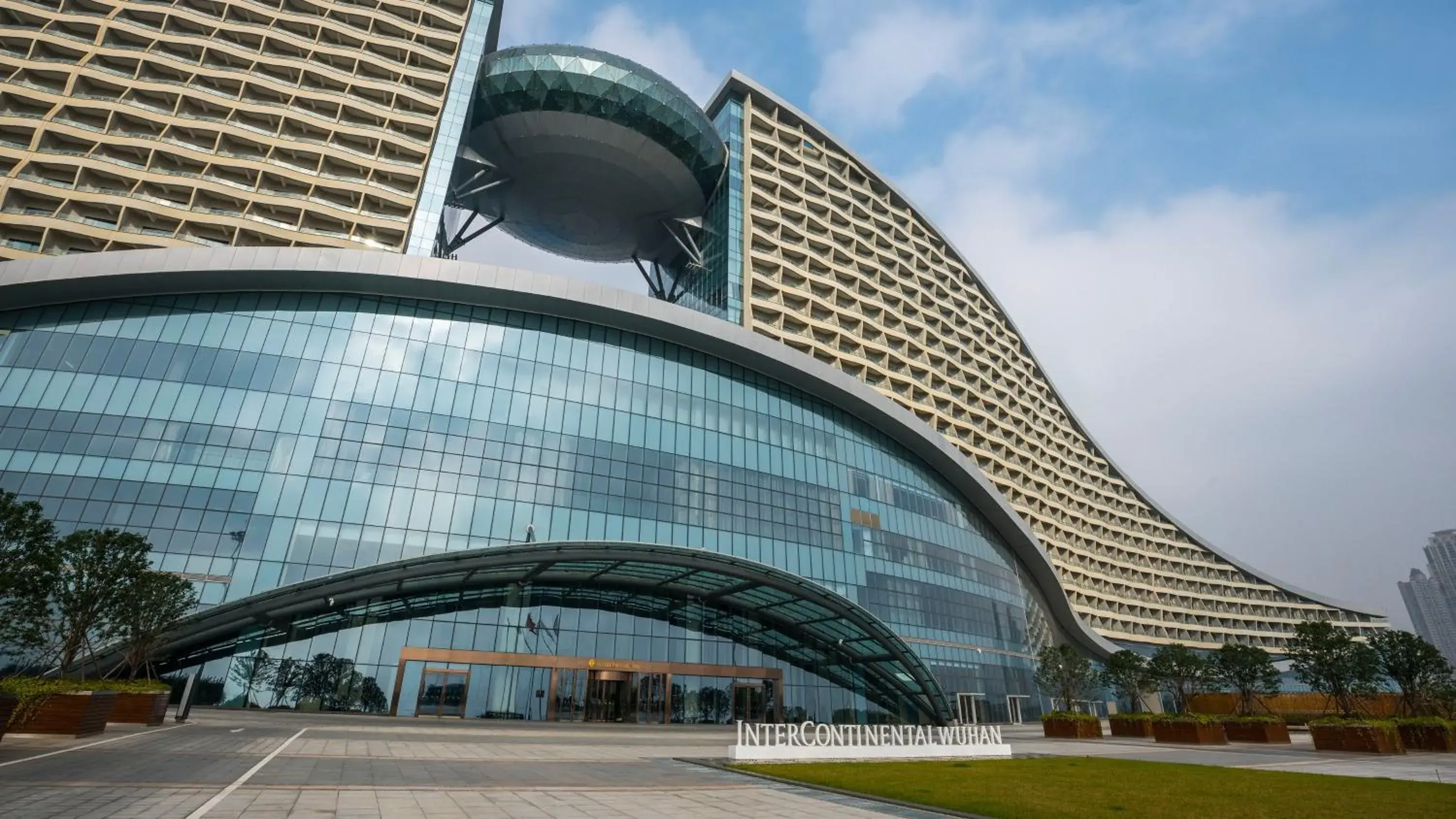 Property Building in InterContinental Wuhan, an IHG Hotel