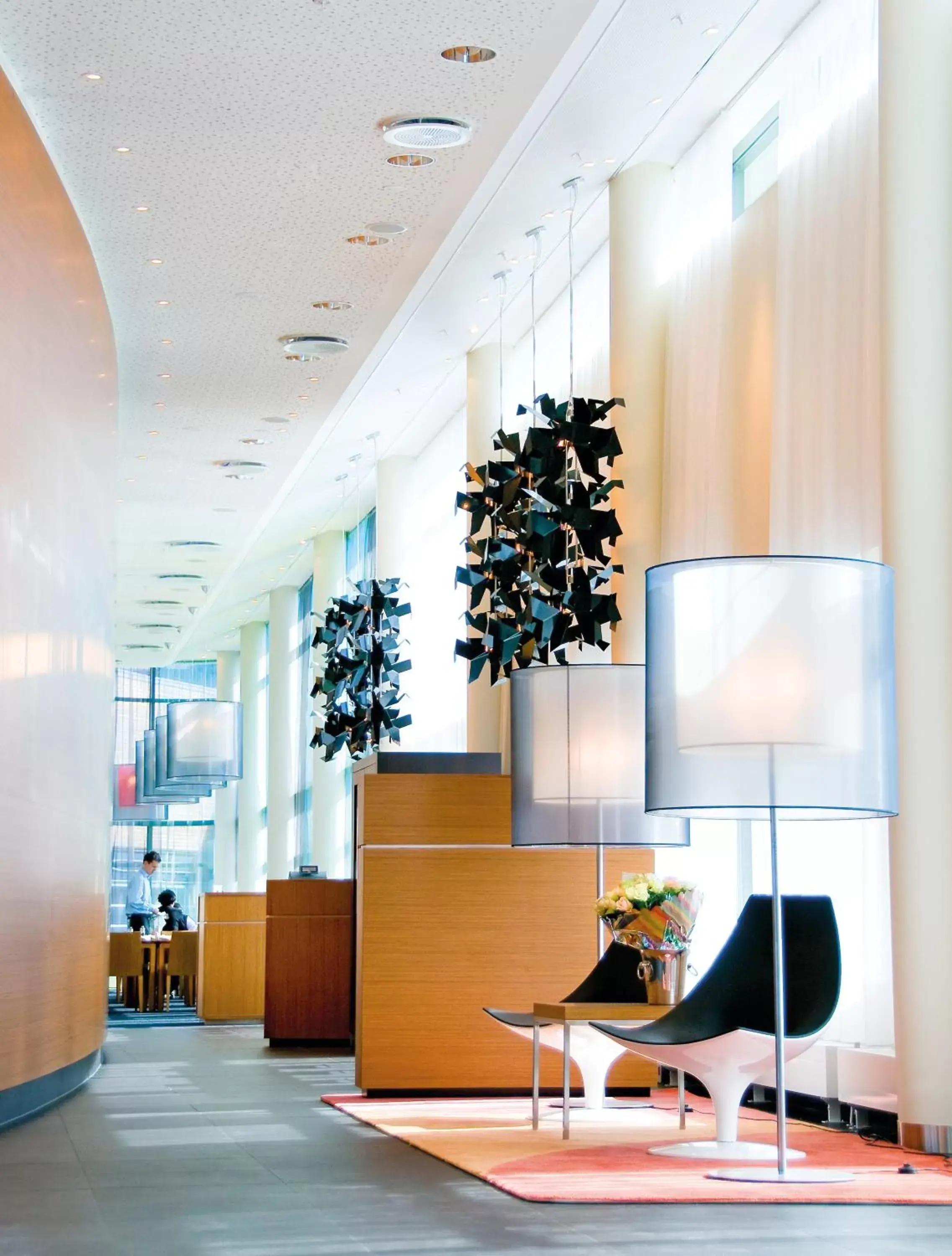 Lobby or reception, Lobby/Reception in Radisson Blu Hotel, Trondheim Airport