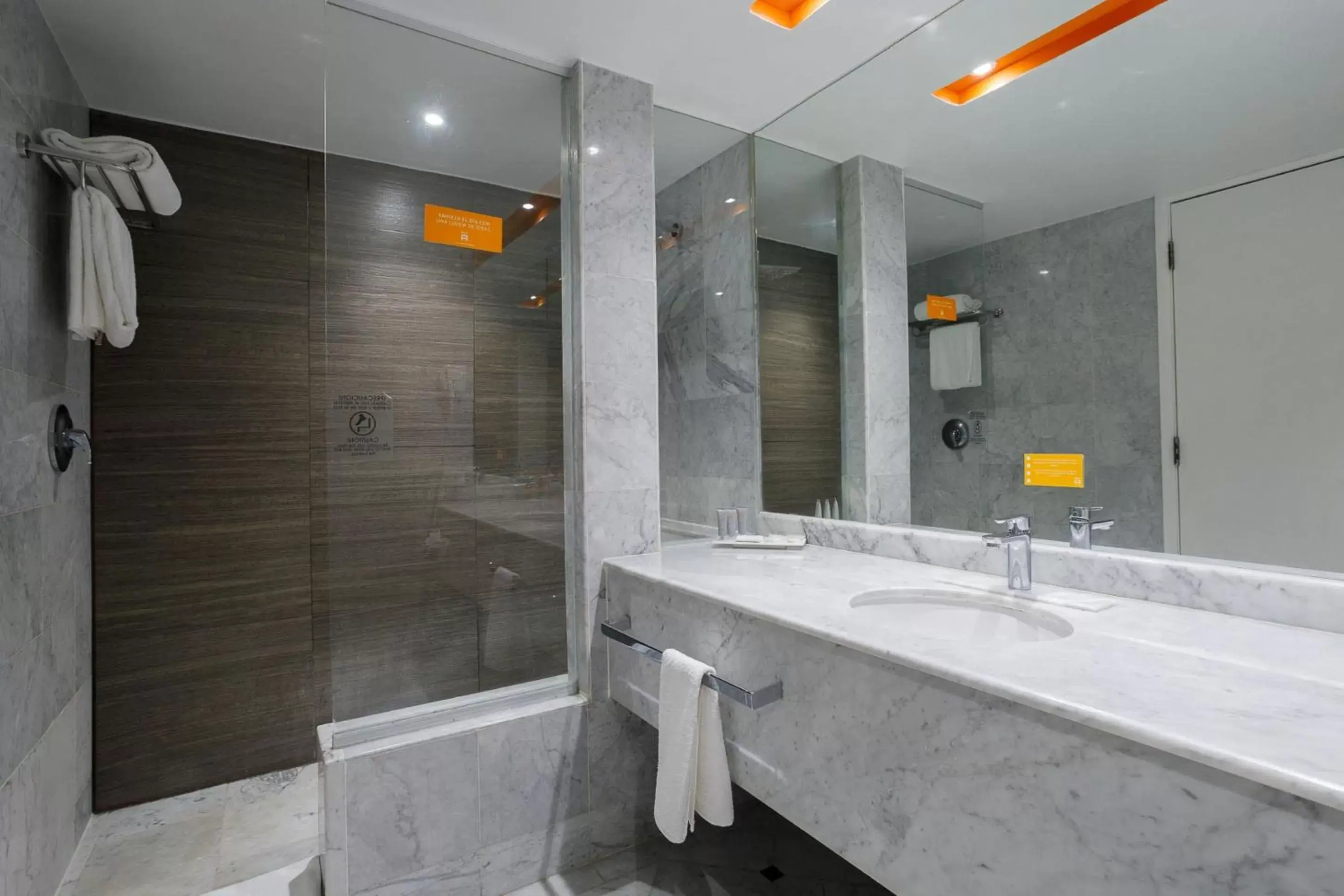 Bathroom in Real Inn Tijuana by Camino Real Hotels