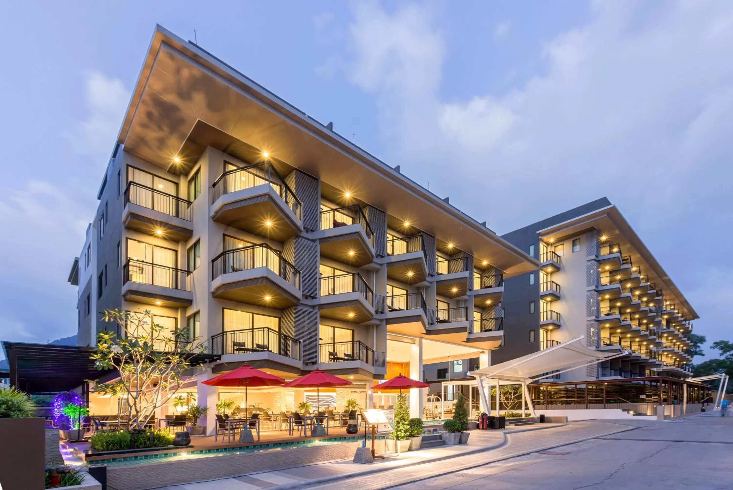 Property building in The Charm Resort Phuket - SHA Certified