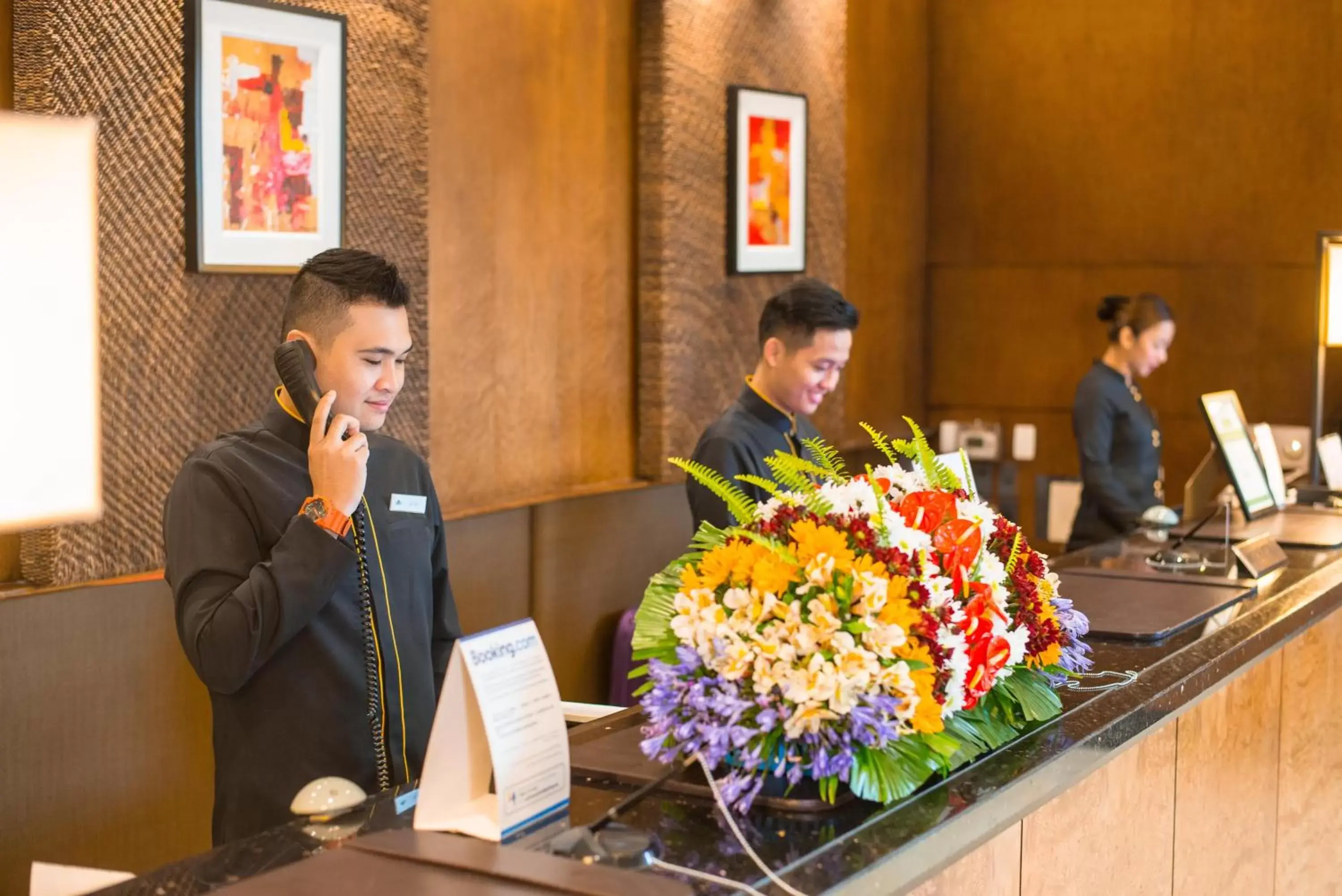 Staff in City Garden Hotel Makati