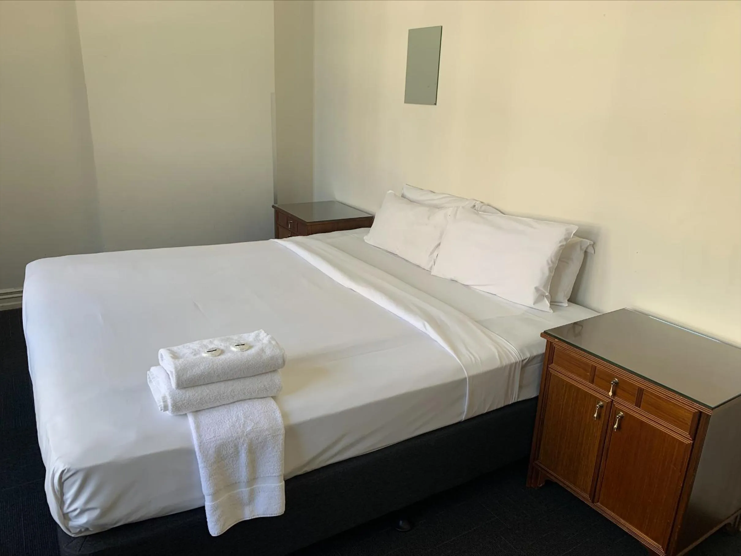 Bedroom in Fort Street Accommodation