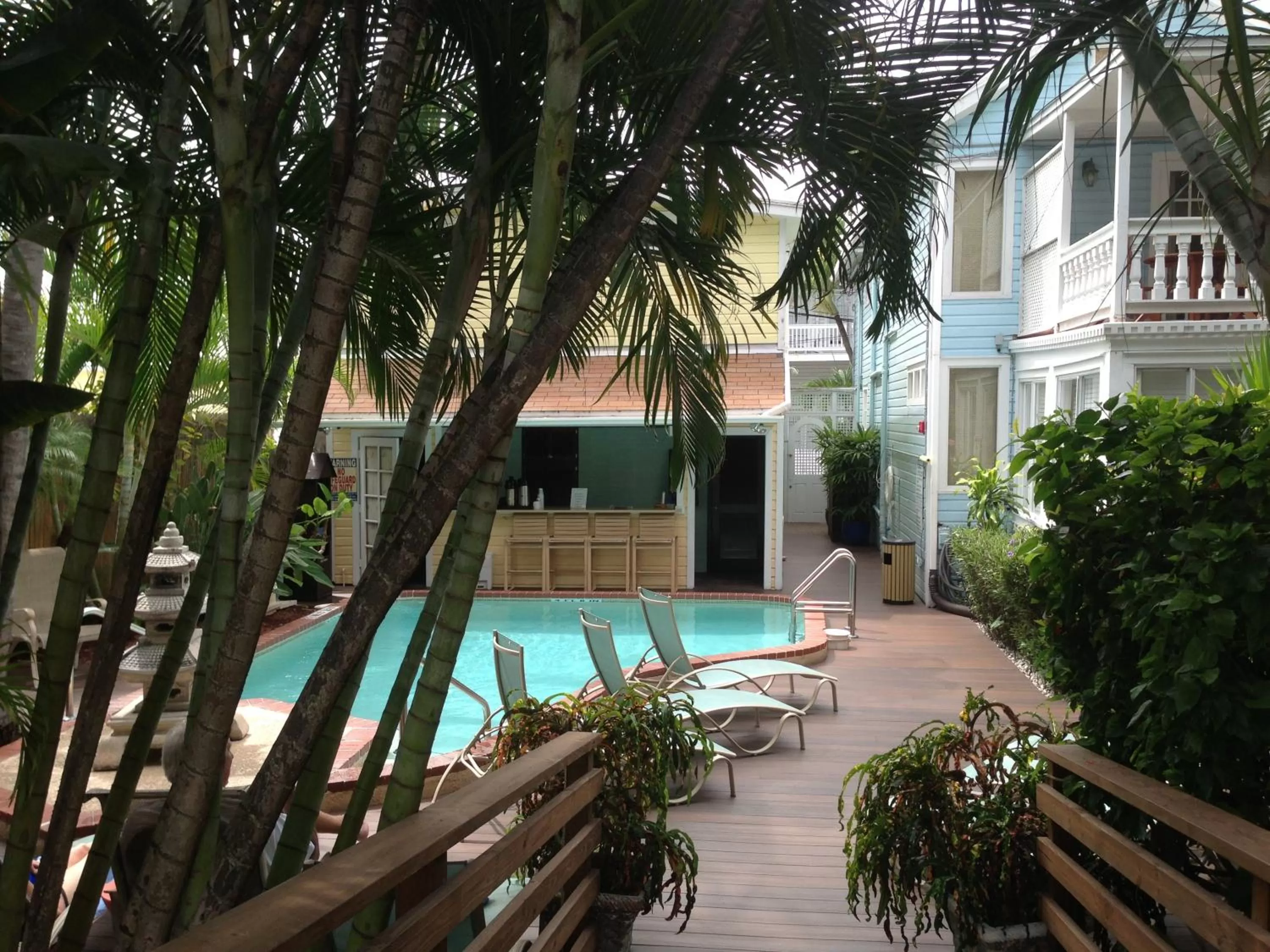Swimming pool in Douglas House