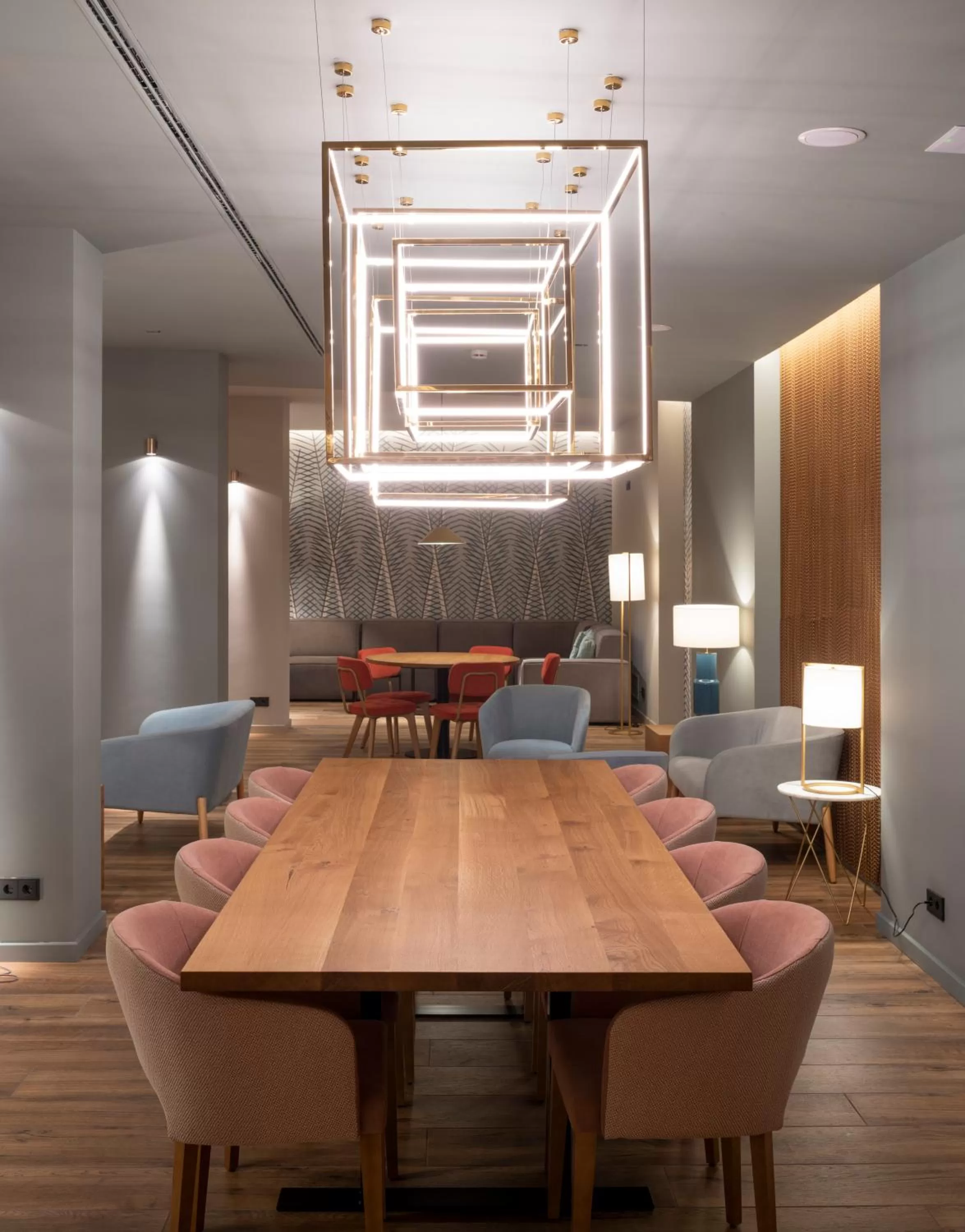 Seating area in Hotel Ciudad de Logroño