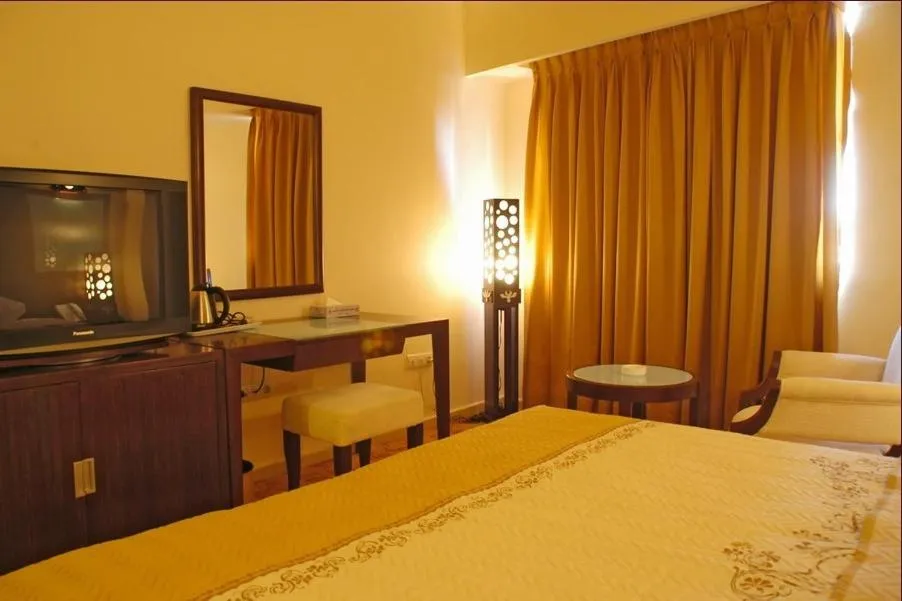 Decorative detail, TV/Entertainment Center in Galaxy Amman Hotel