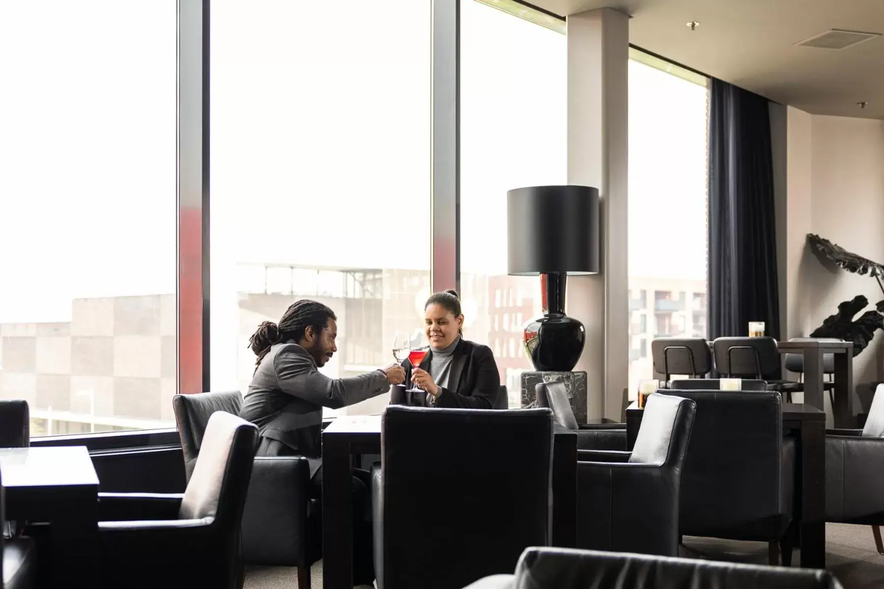 Seating area in Mercure Hotel Amersfoort Centre