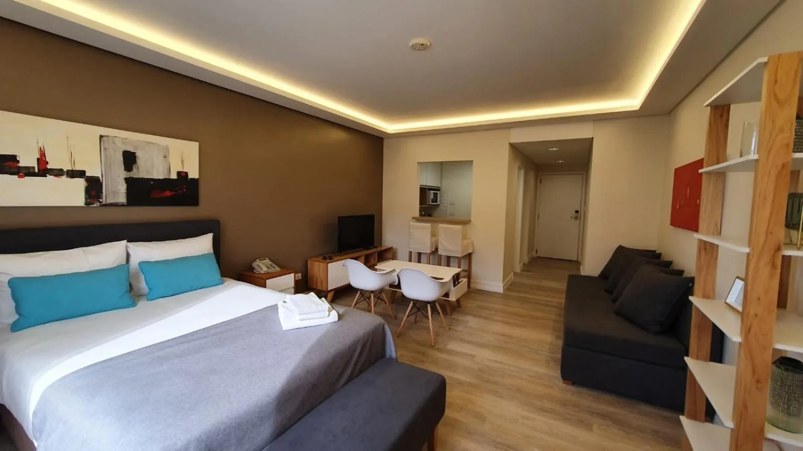 Photo of the whole room, Bed in Lucania Palazzo Hotel