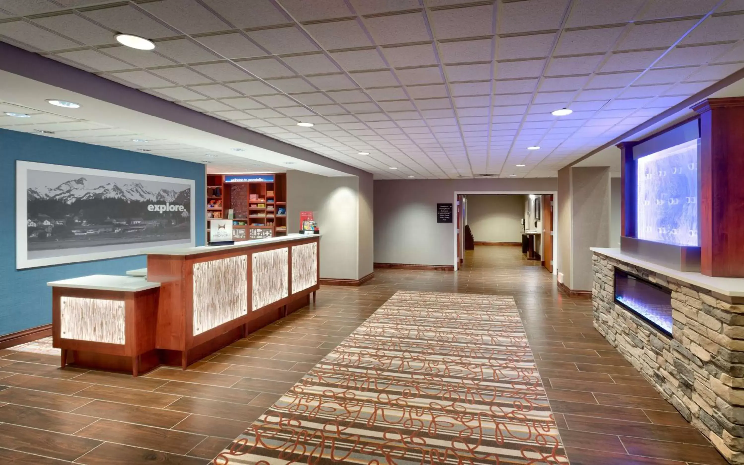 Lobby or reception in Hampton Inn & Suites Pocatello Lobby or reception in Hampton Inn & Suites Pocatello