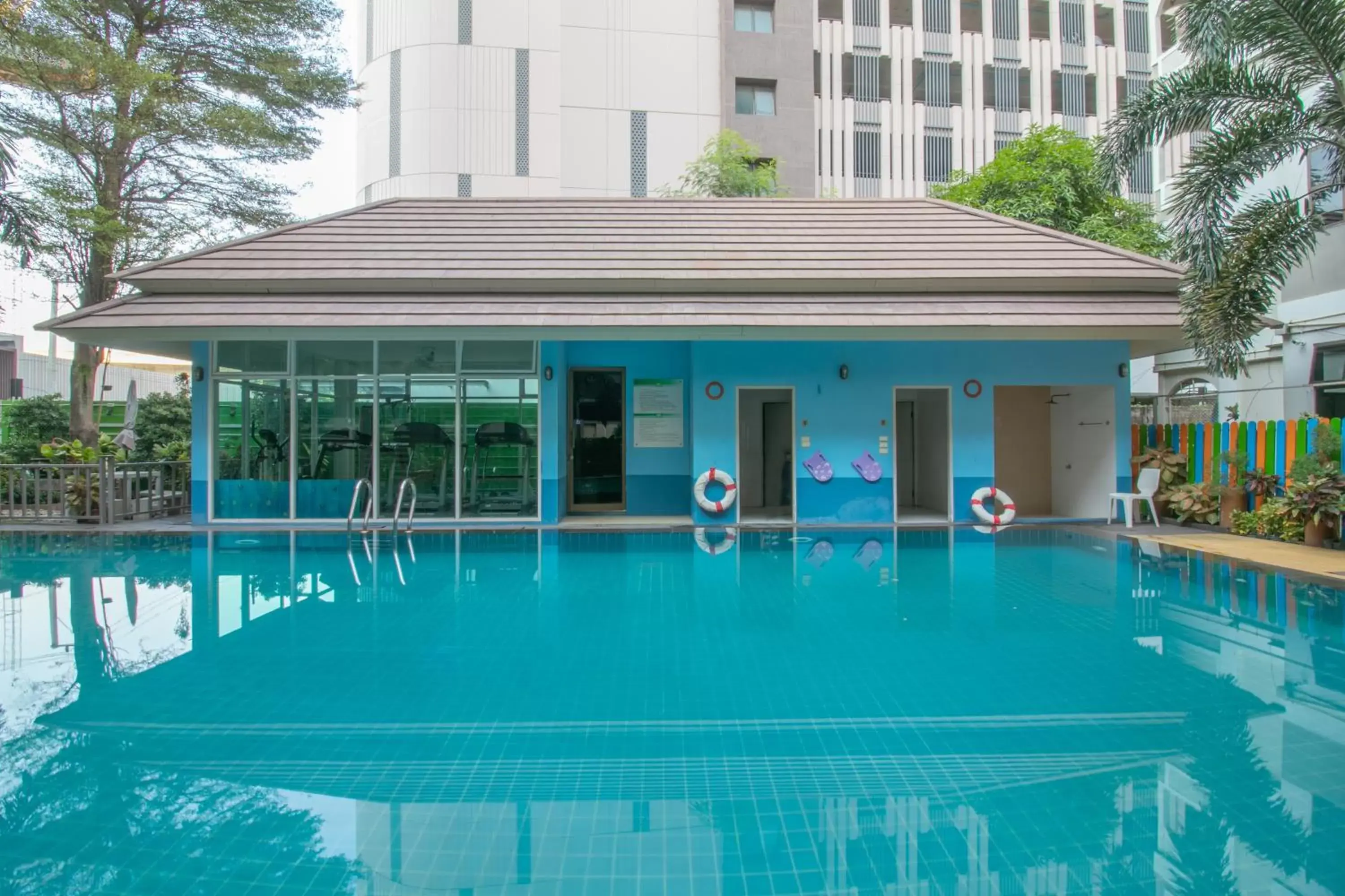 Swimming Pool in P Park Residence Suvarnabhumi